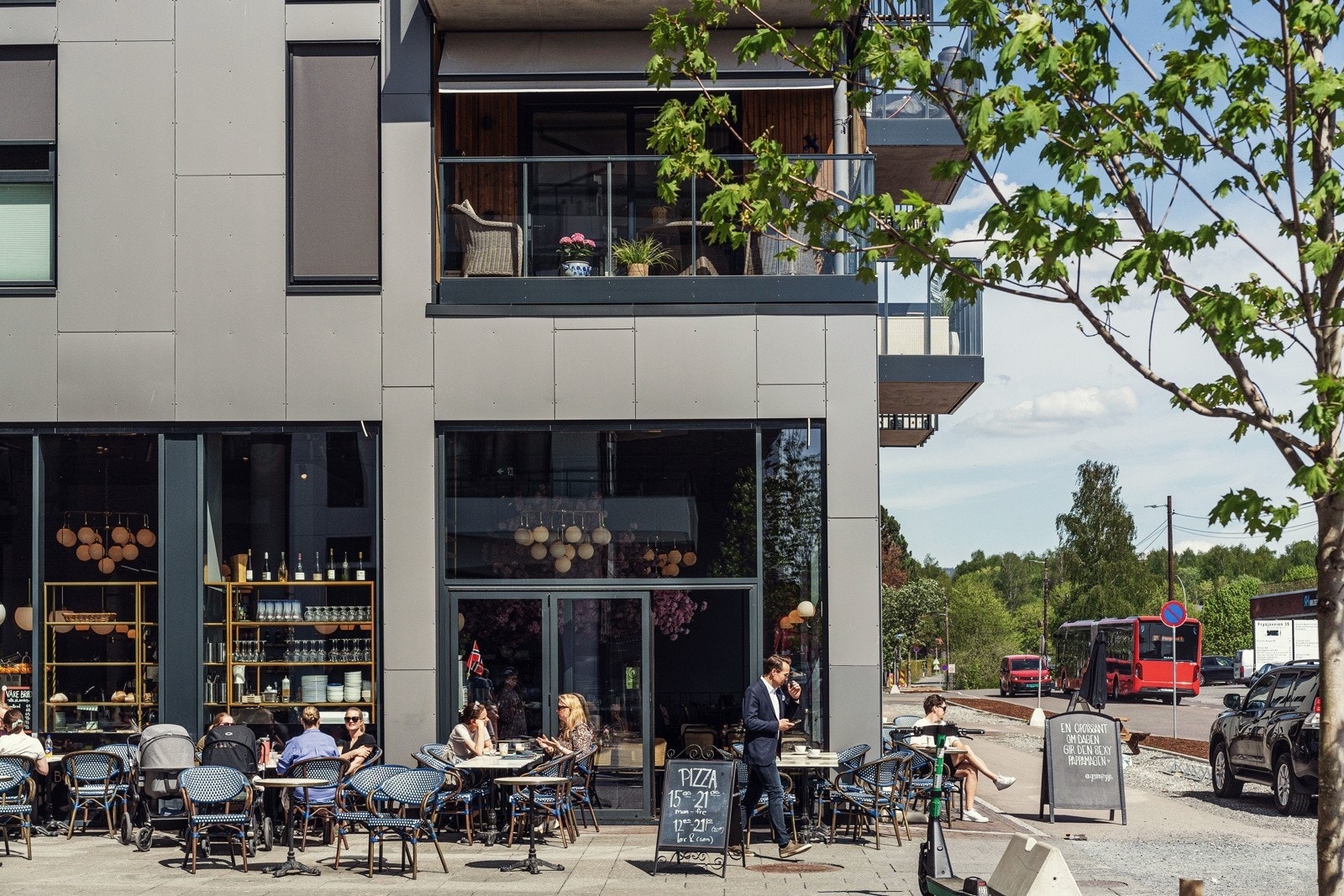 Nærområde - Grains Bakeri pryder nabolaget med nydelige bakevarer og en god lunsj. Galleribilde
