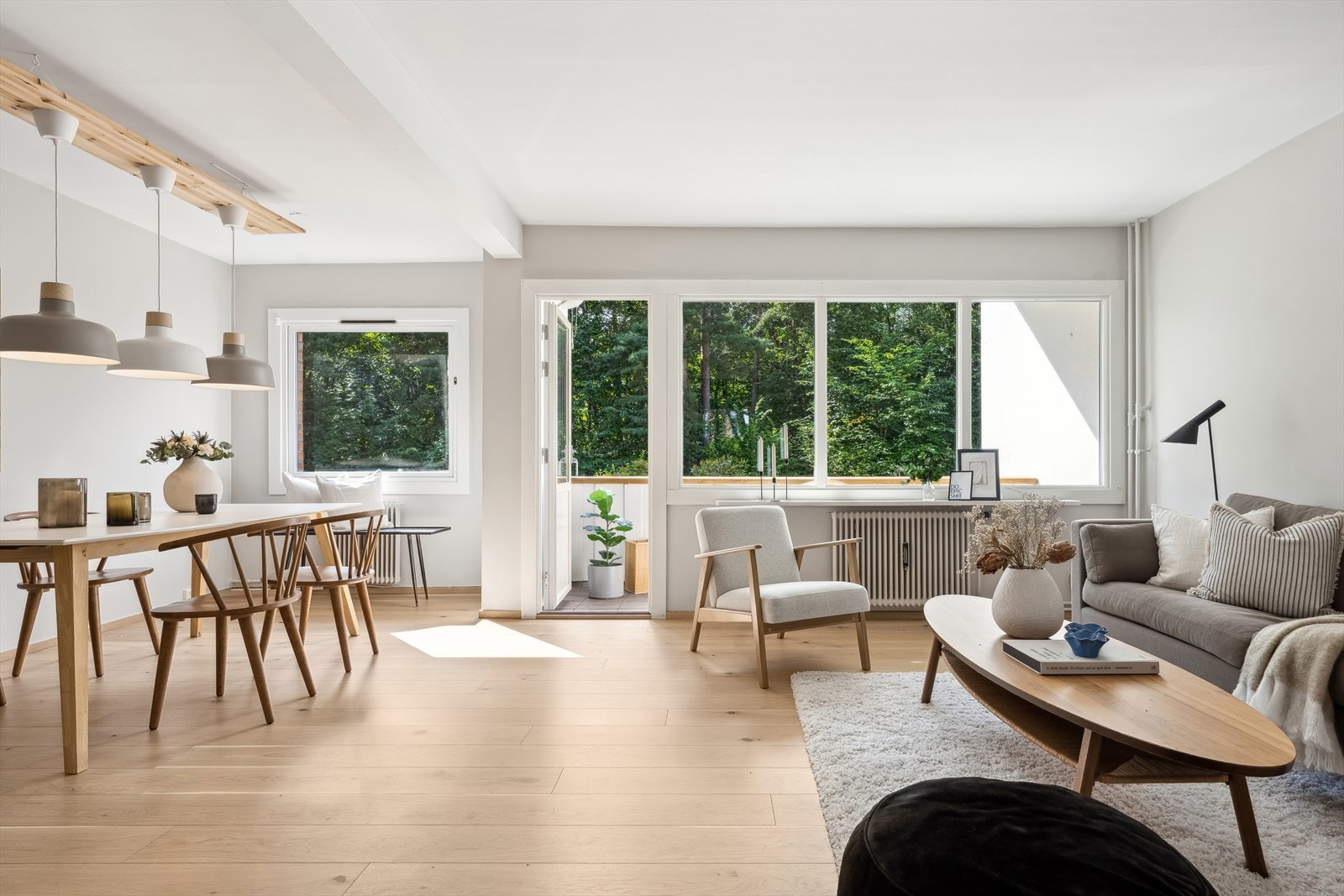 Lys og svært delikat 3(4) roms leilighet i 2. etasje Galleribilde