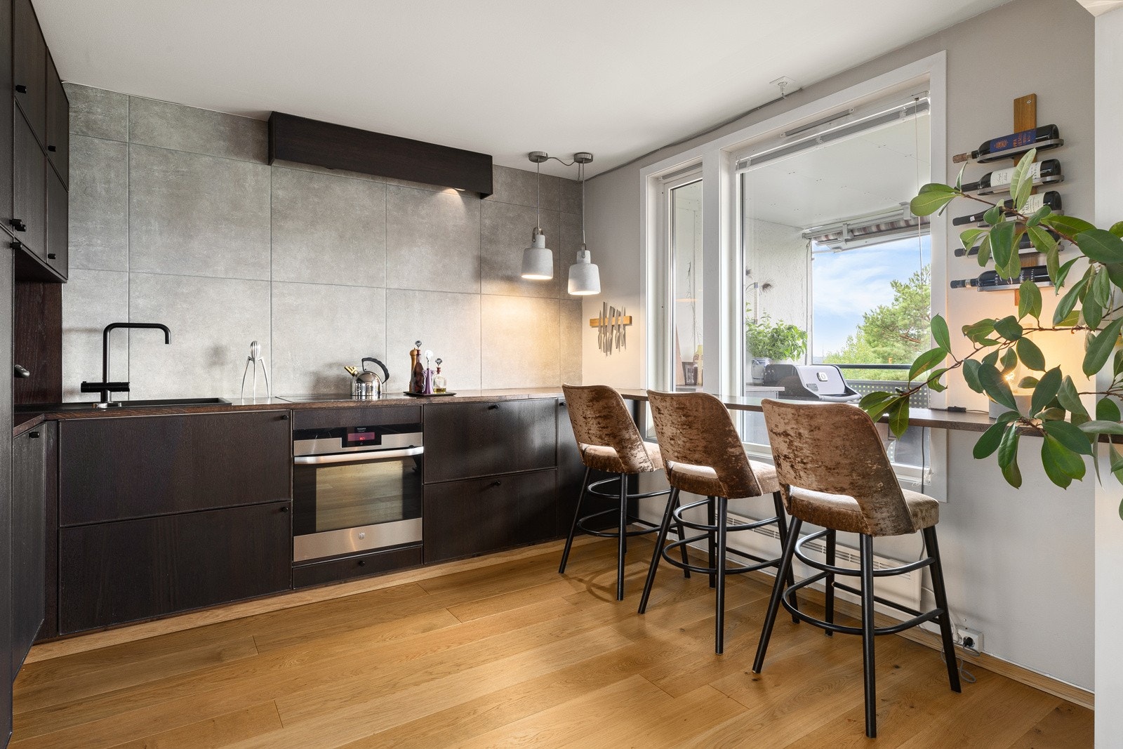 Koselig frokostbar Galleribilde