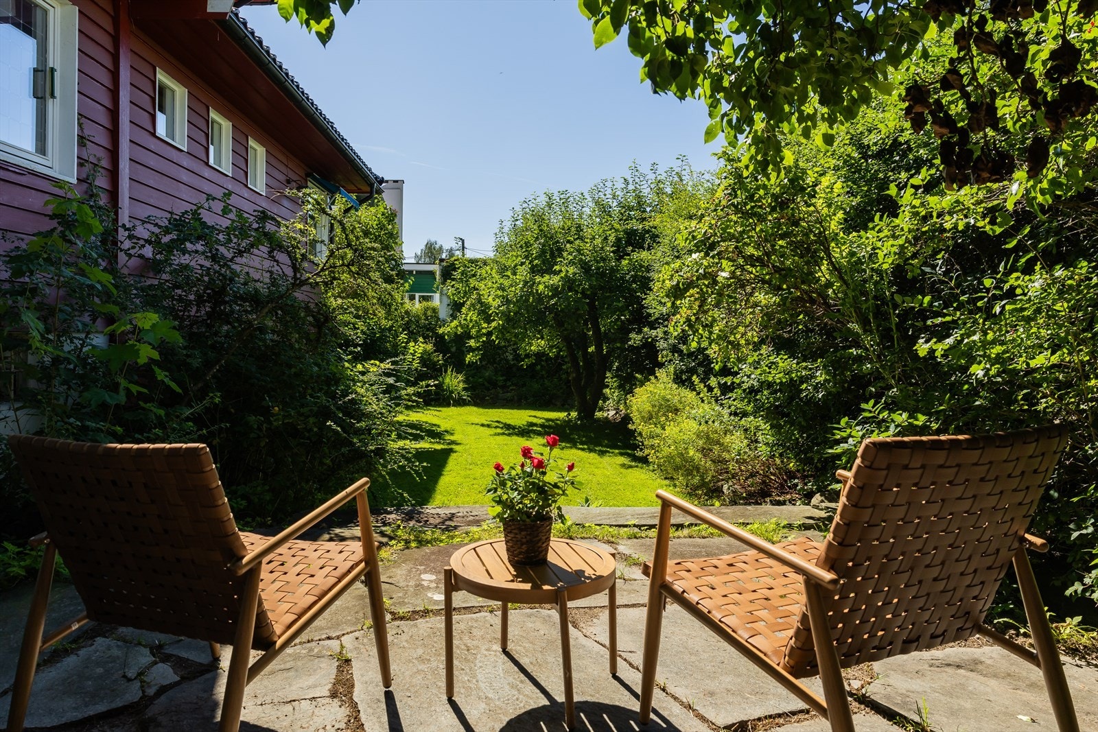 Det er flere hyggelige utesoner Galleribilde