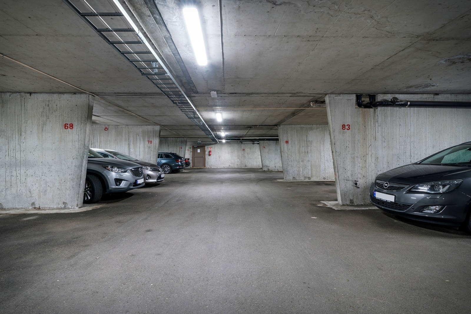 Egen garasjeplass tildelt andelen Galleribilde