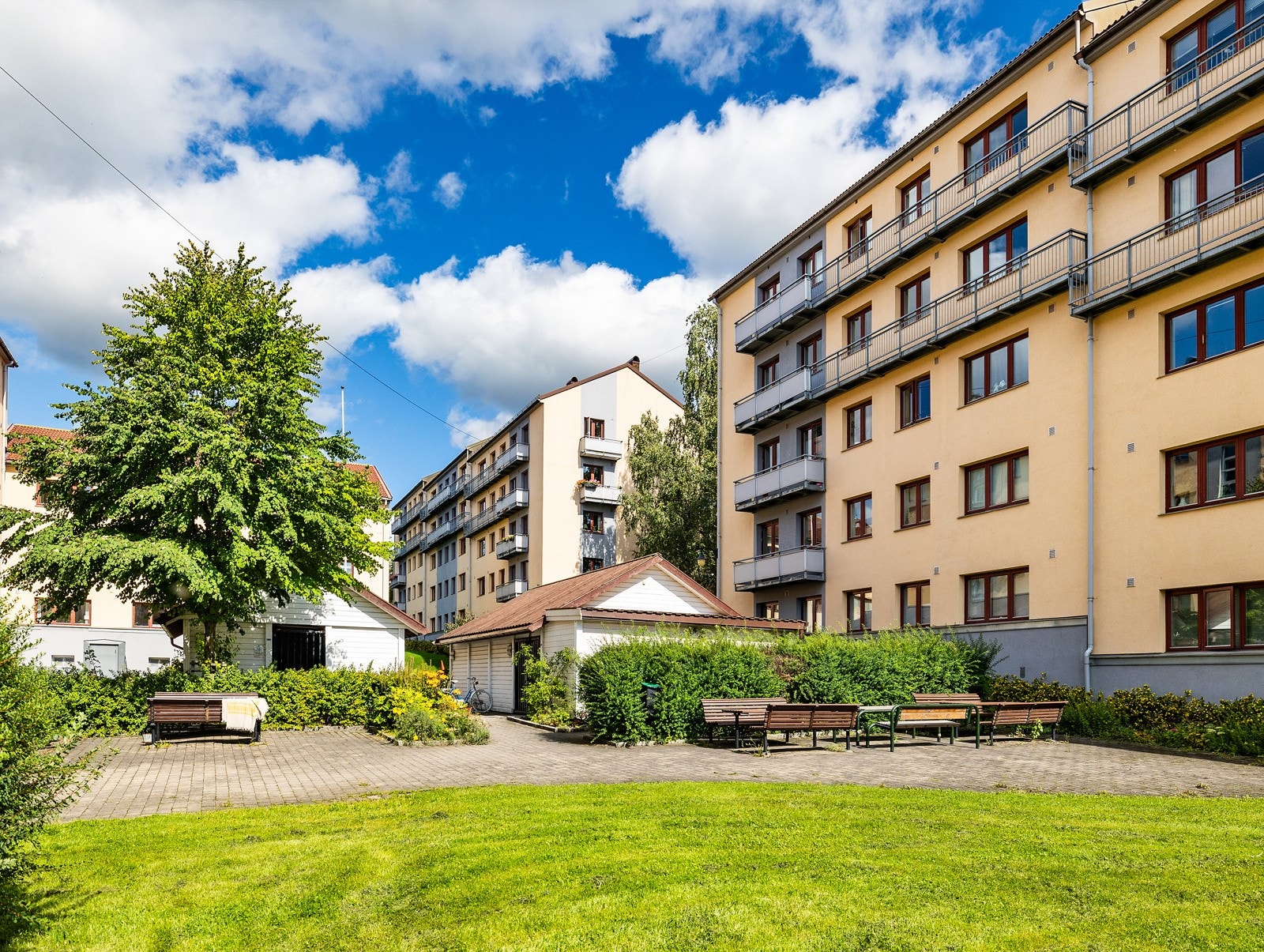 Flotte fellesområder hvor man kan nyte solen hele dagen! Galleribilde