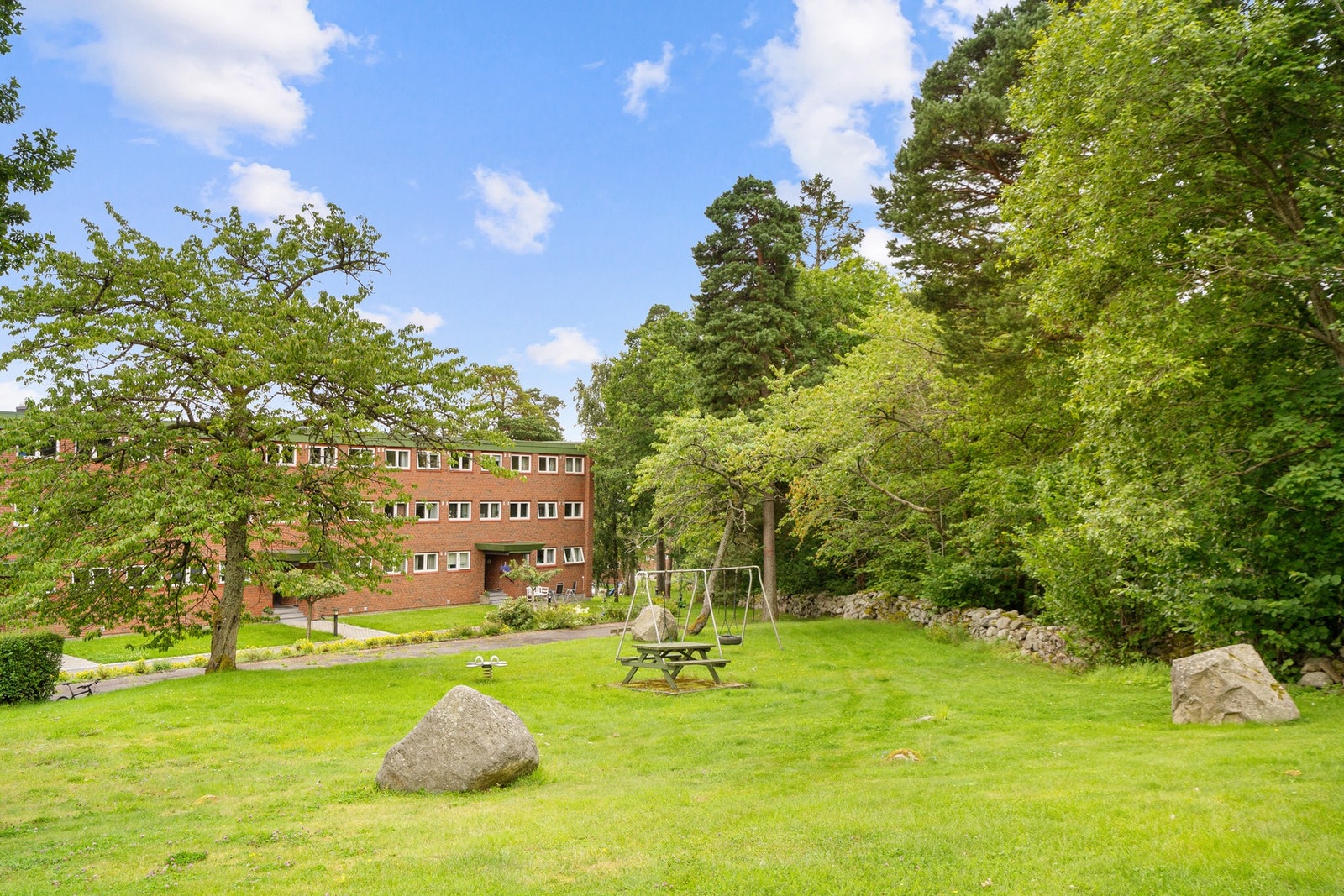 Pent opparbeidede fellesarealer Galleribilde