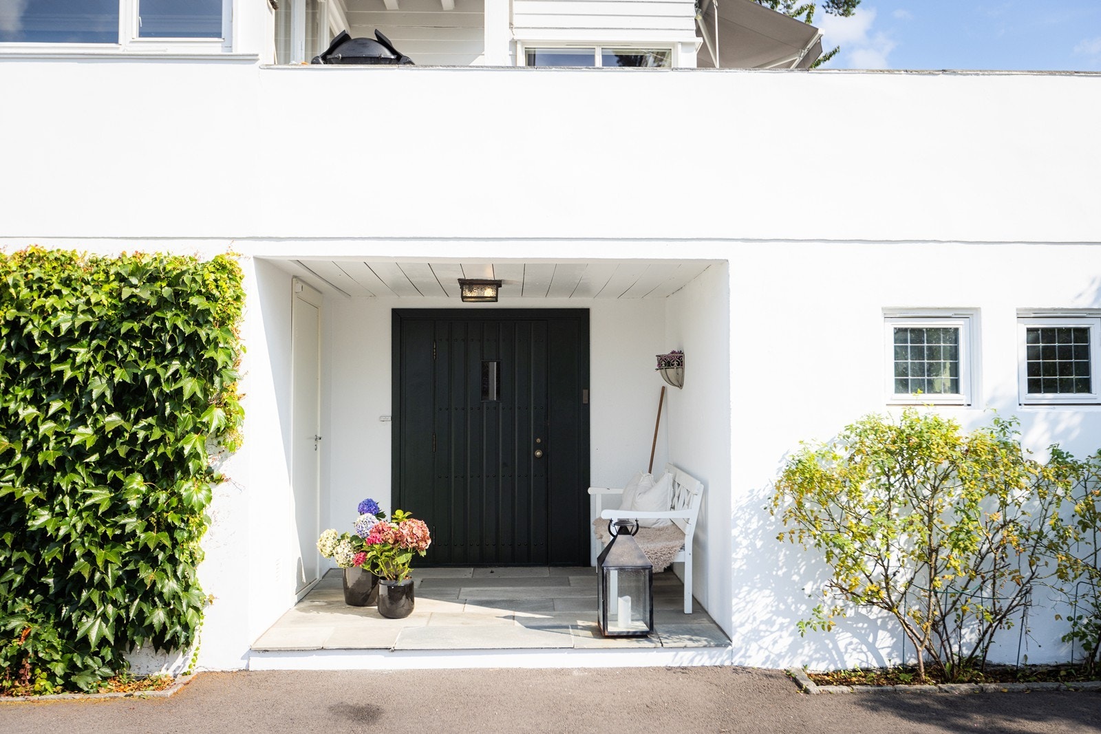 Hyggelig inngangsparti Galleribilde