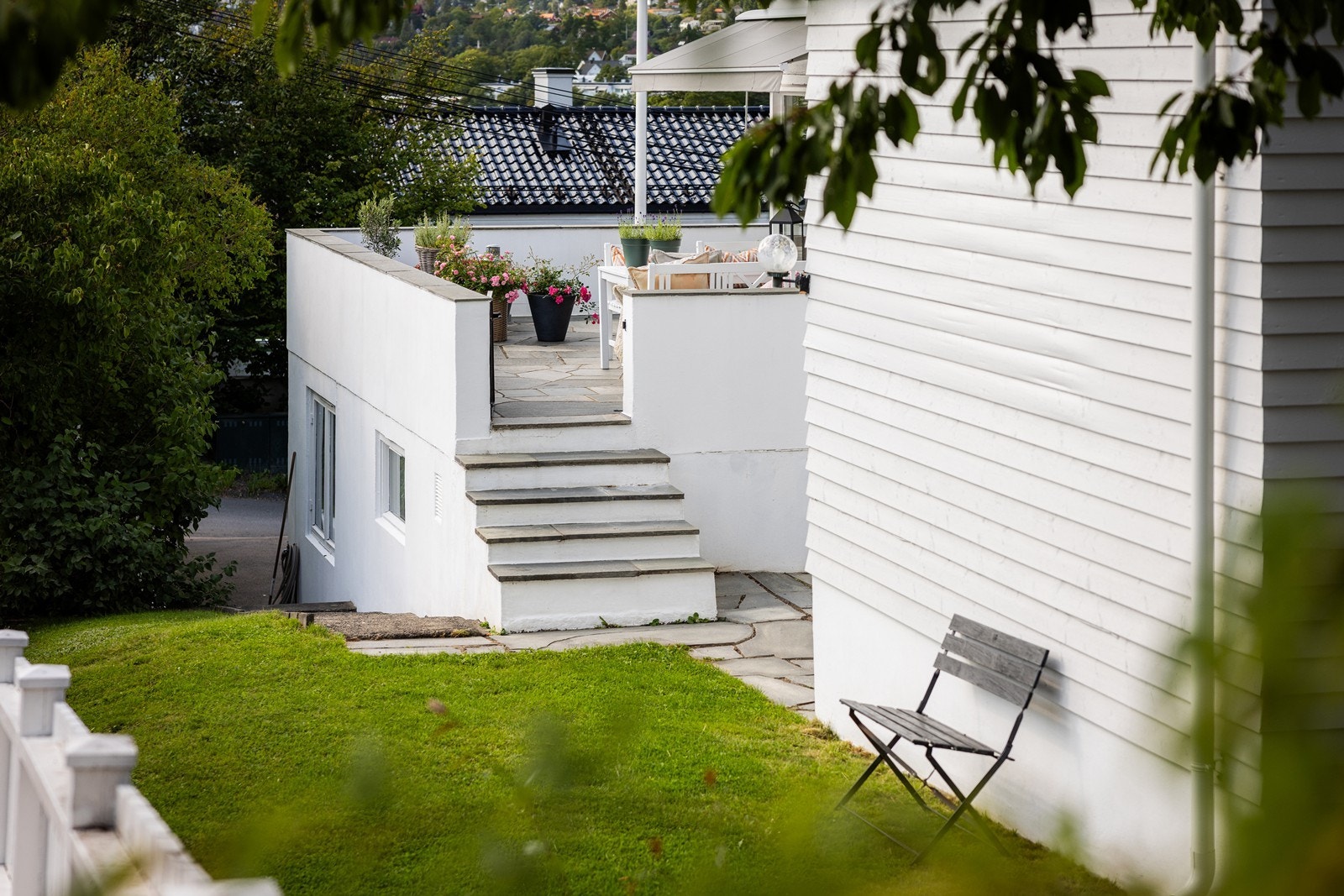 Fra hagen Galleribilde