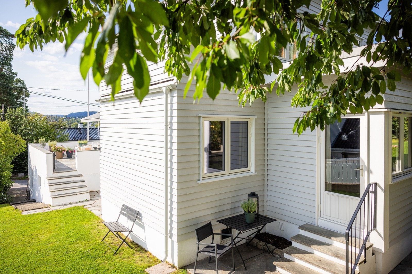 Fra hagen (trapp fra kjøkkenet) Galleribilde