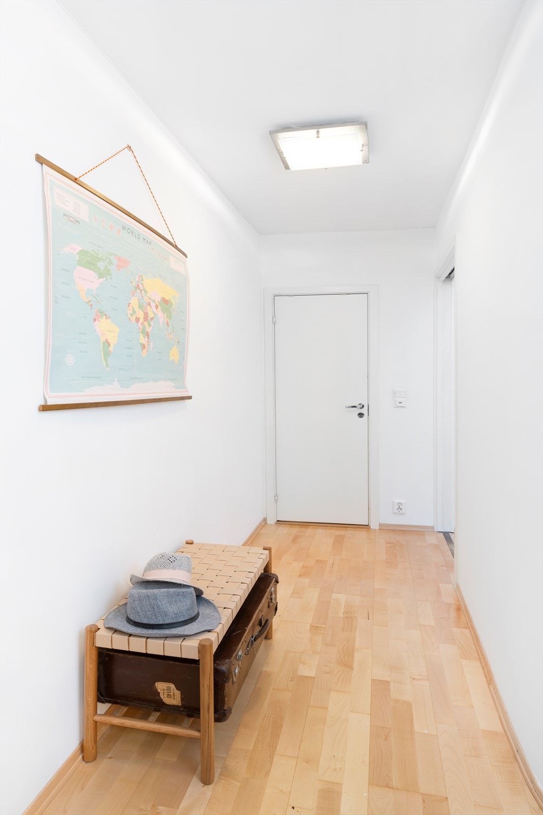 Entré med plass for å henger fra seg yttertøy Galleribilde