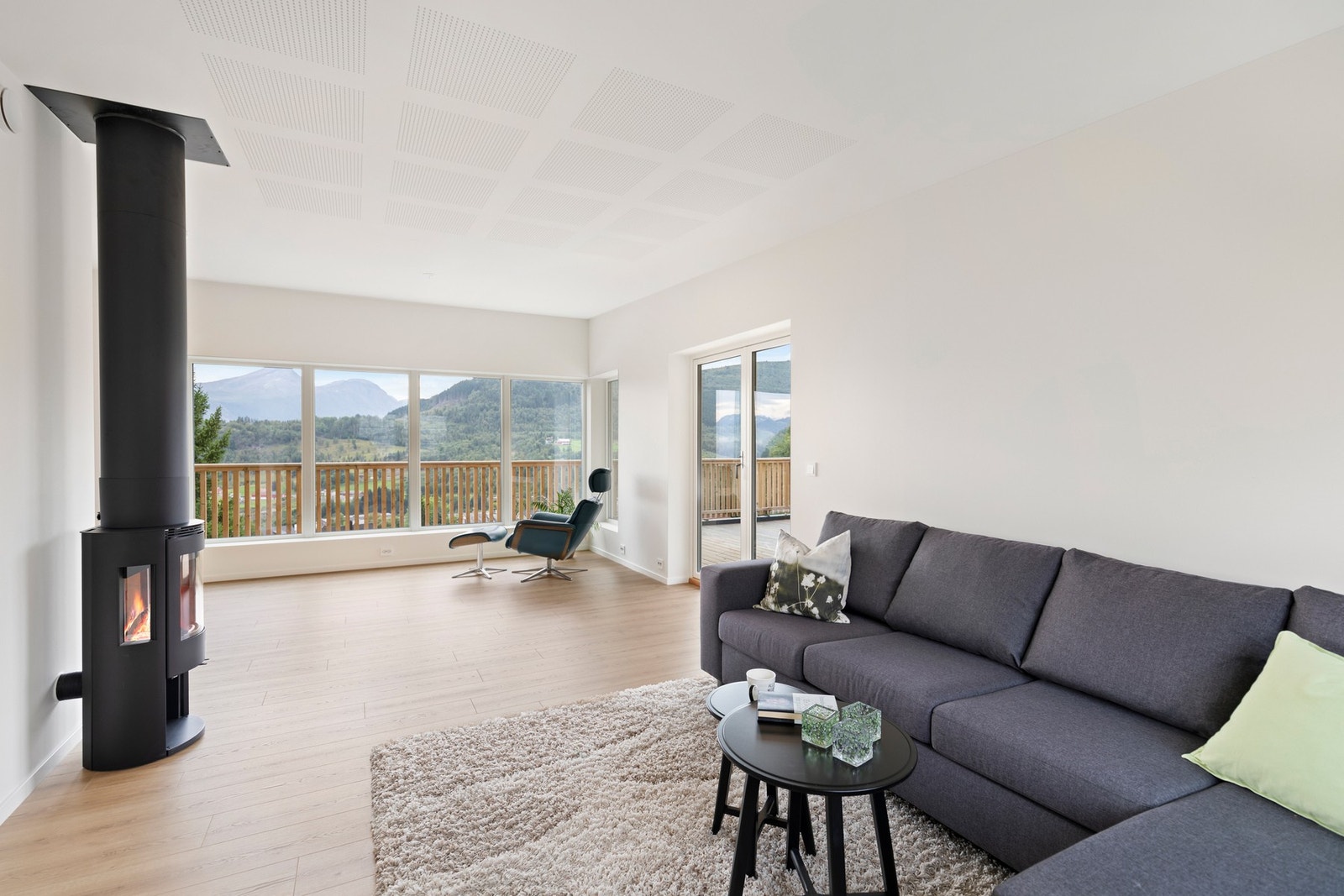 Boligen er enkel å møblere Galleribilde