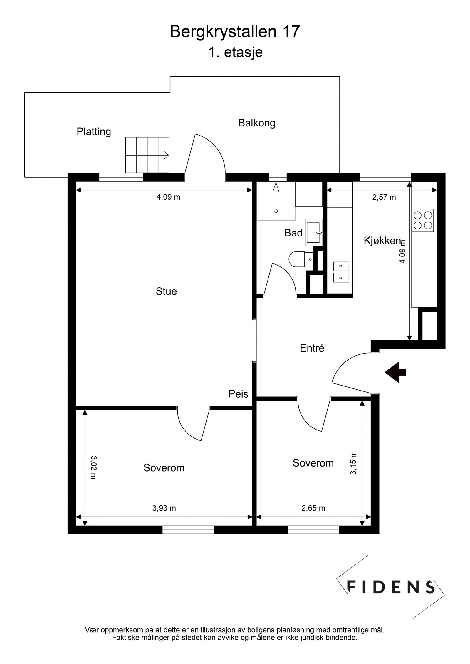 - Plantegning - Galleribilde