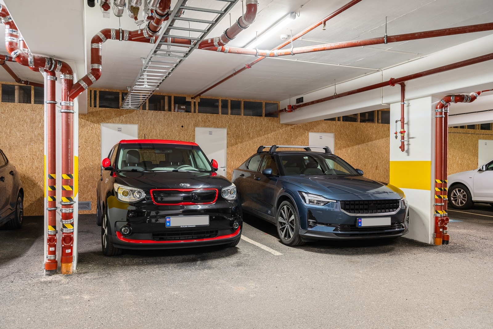 Parkering i lukket anlegg Galleribilde