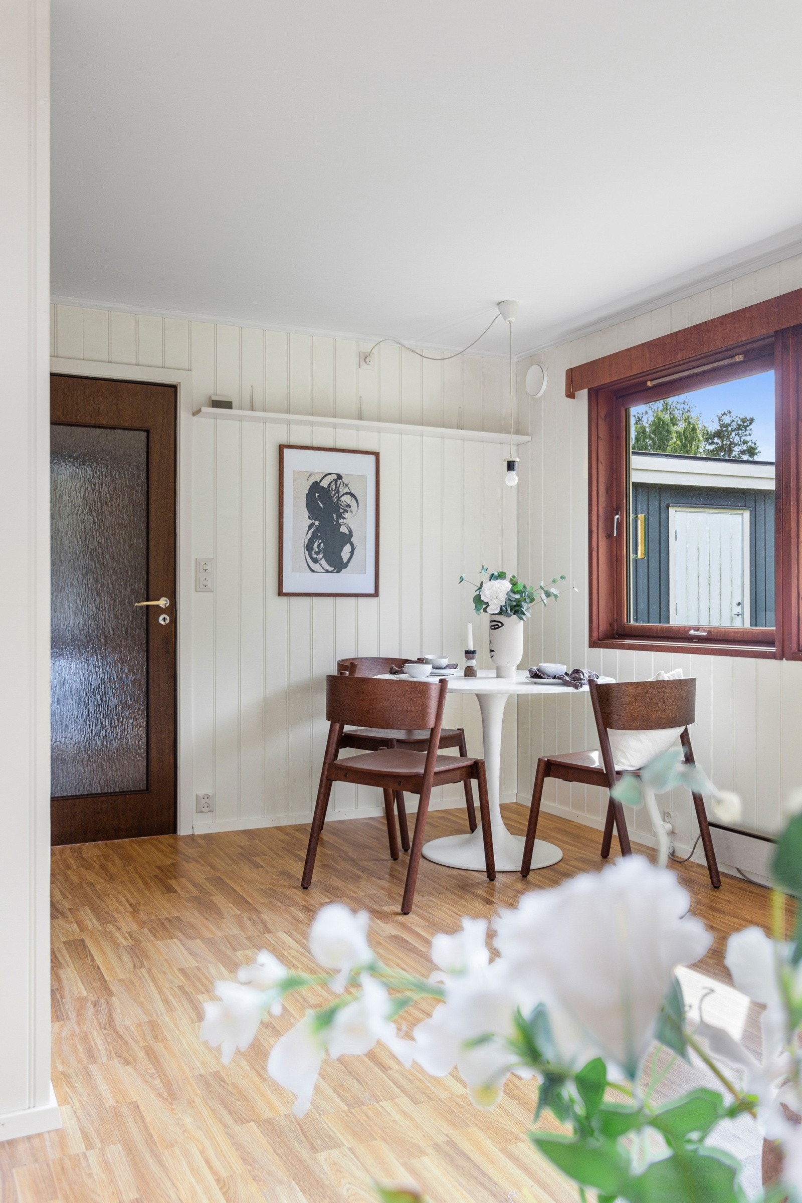 Her er det god plass til en spisestue. Galleribilde