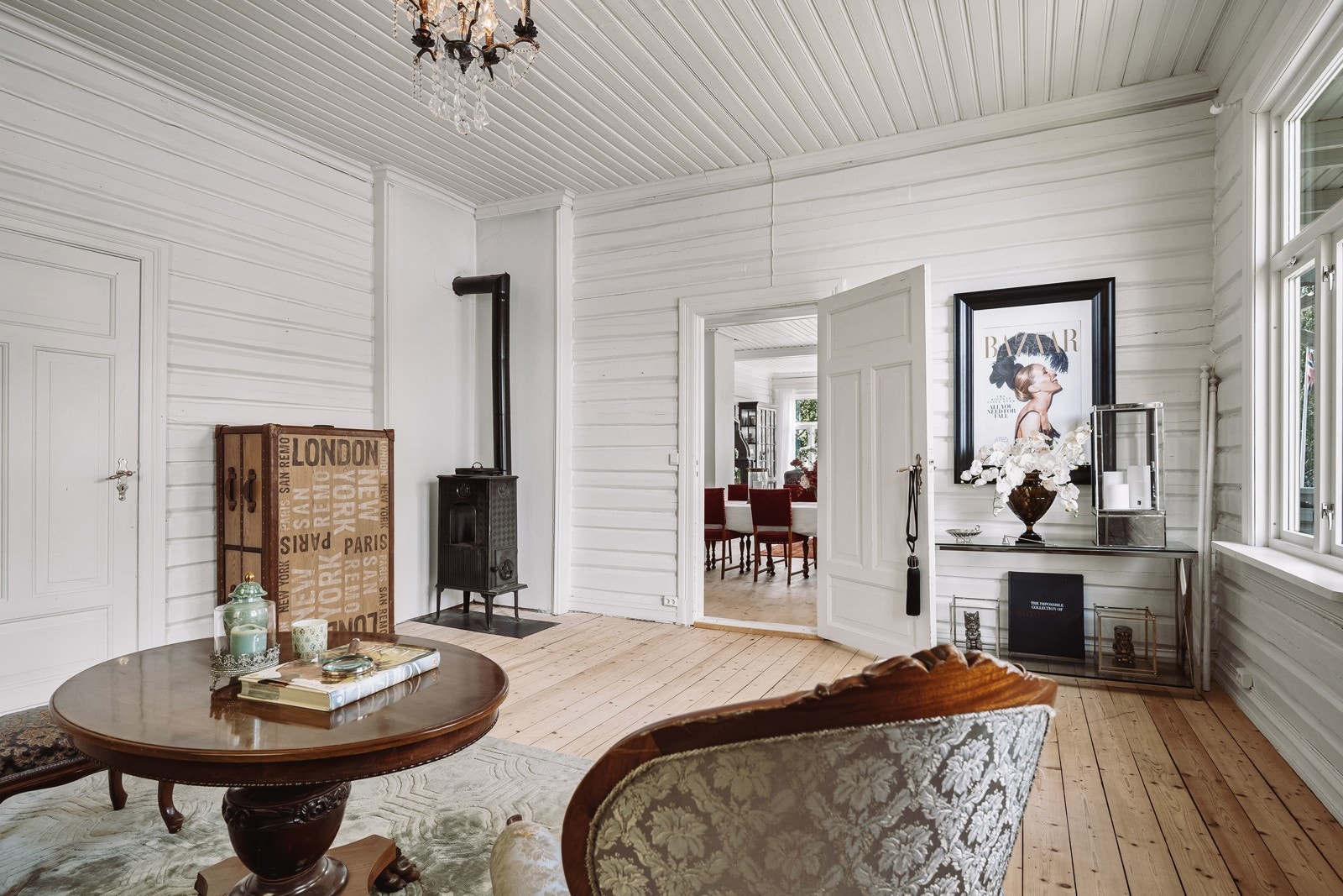 "Billardrommet" har adkomst til soverommet i 2. etasje. Galleribilde