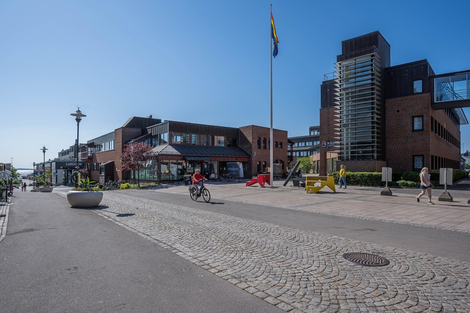 Horten sentrum Galleribilde