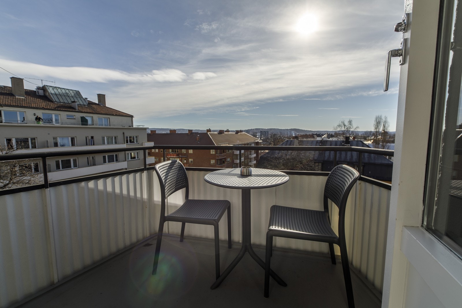 Alle leilighetene har balkong med gode solforhold Galleribilde