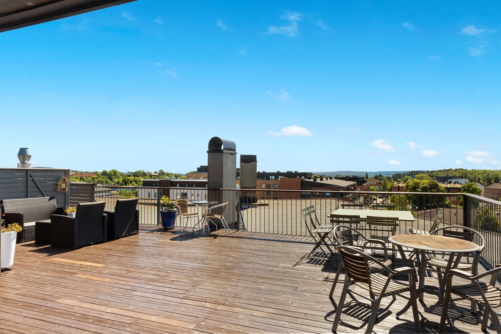 Takterrasse Galleribilde