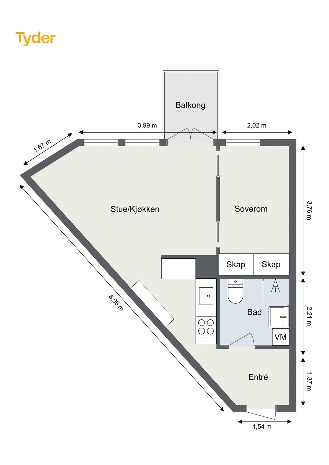 Plantegning. Galleribilde