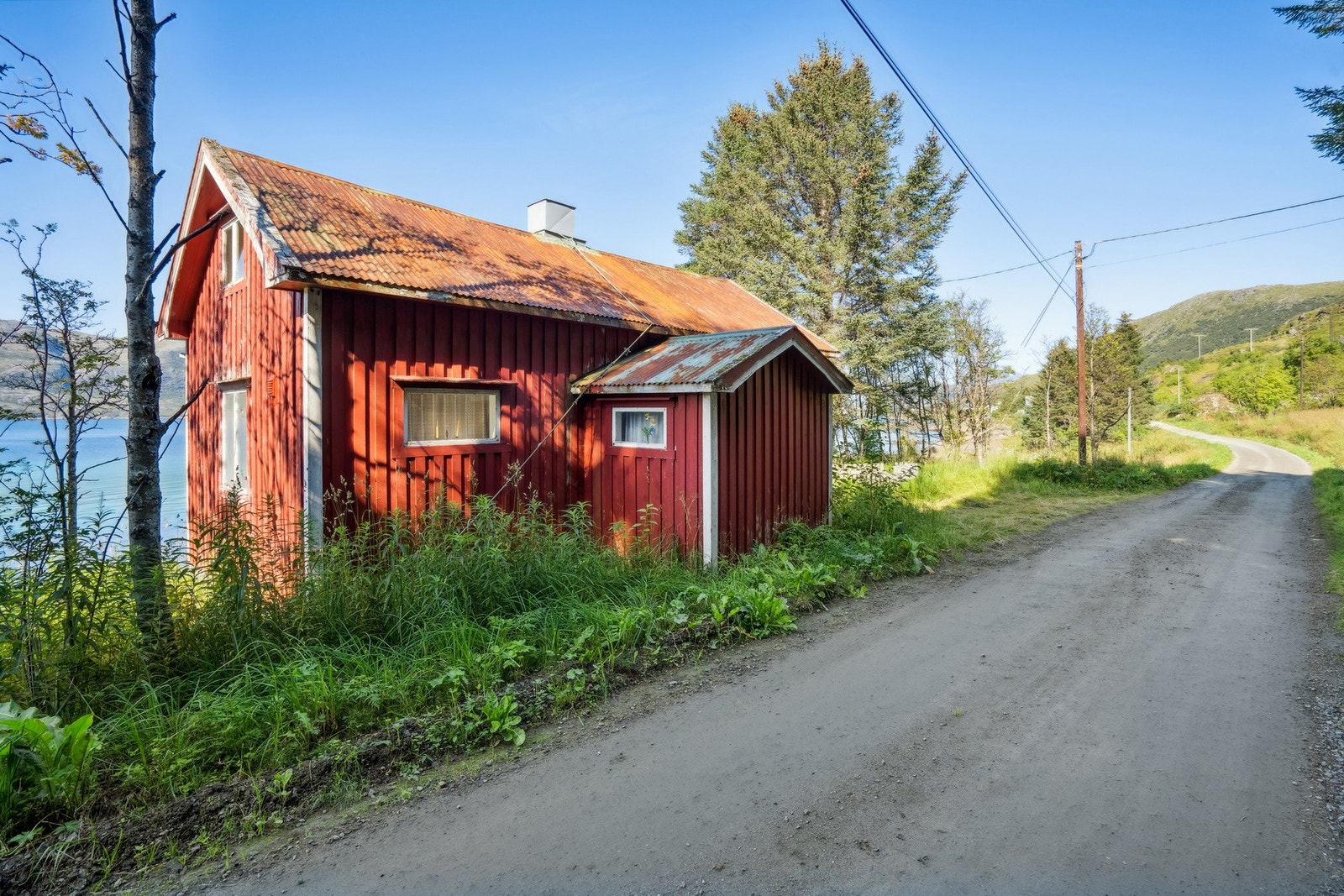 Baksiden av boligen. Galleribilde