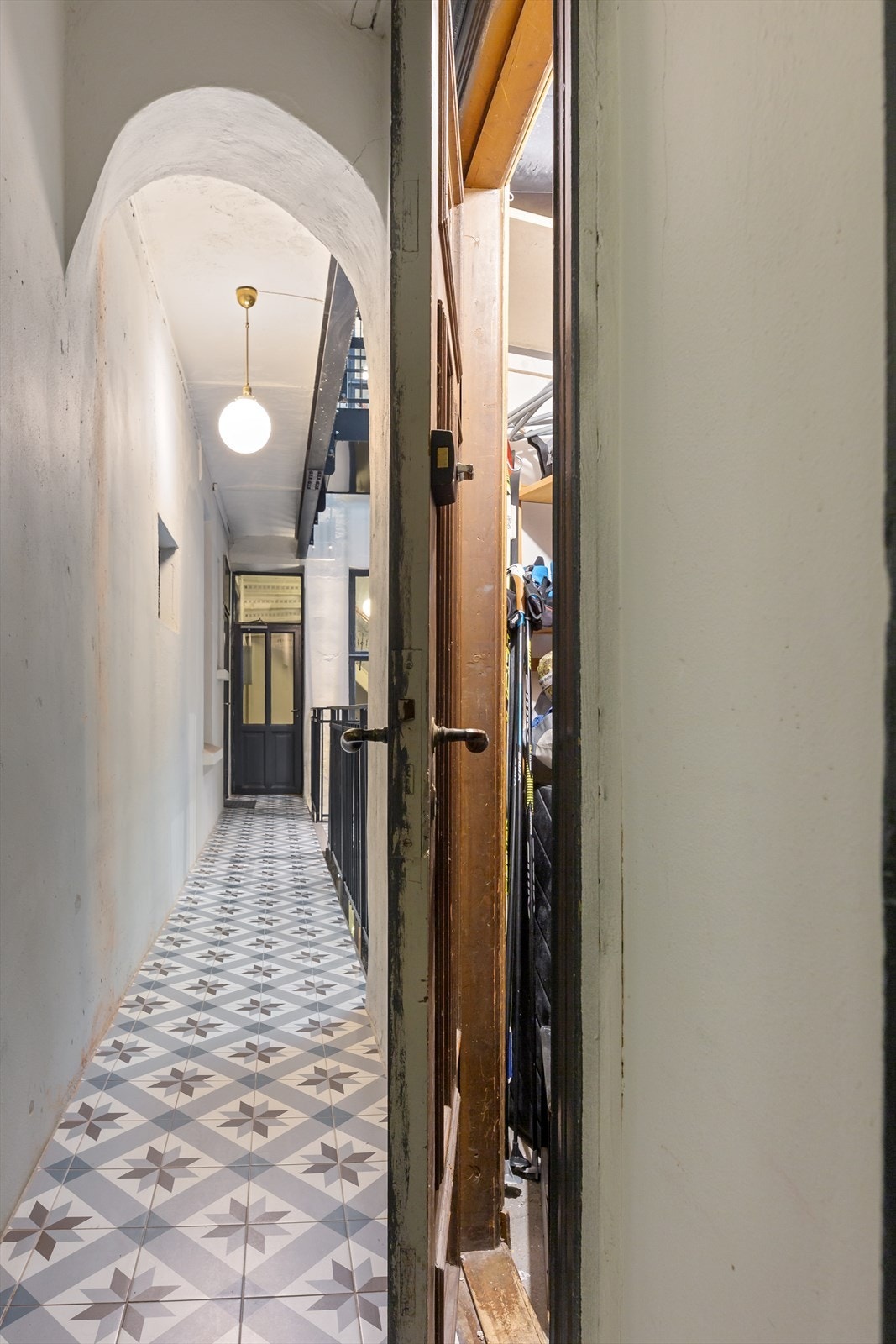 Egen bod rett utenfor døren. Veldig praktisk! Galleribilde