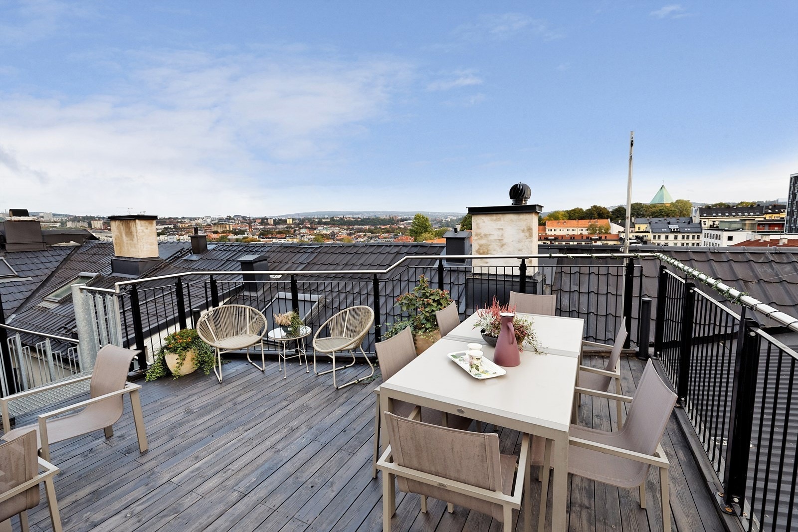 Takterrasse Galleribilde
