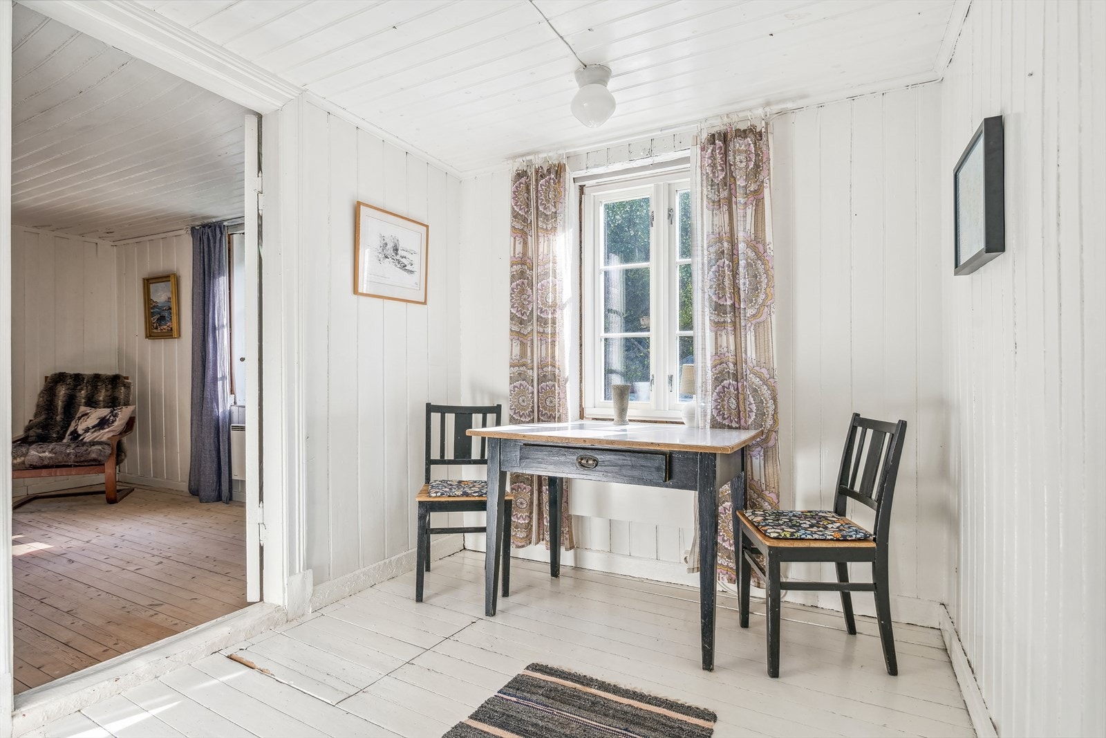 Den gamle delen av fritidseiendommen tar deg tilbake til en annen tid Galleribilde