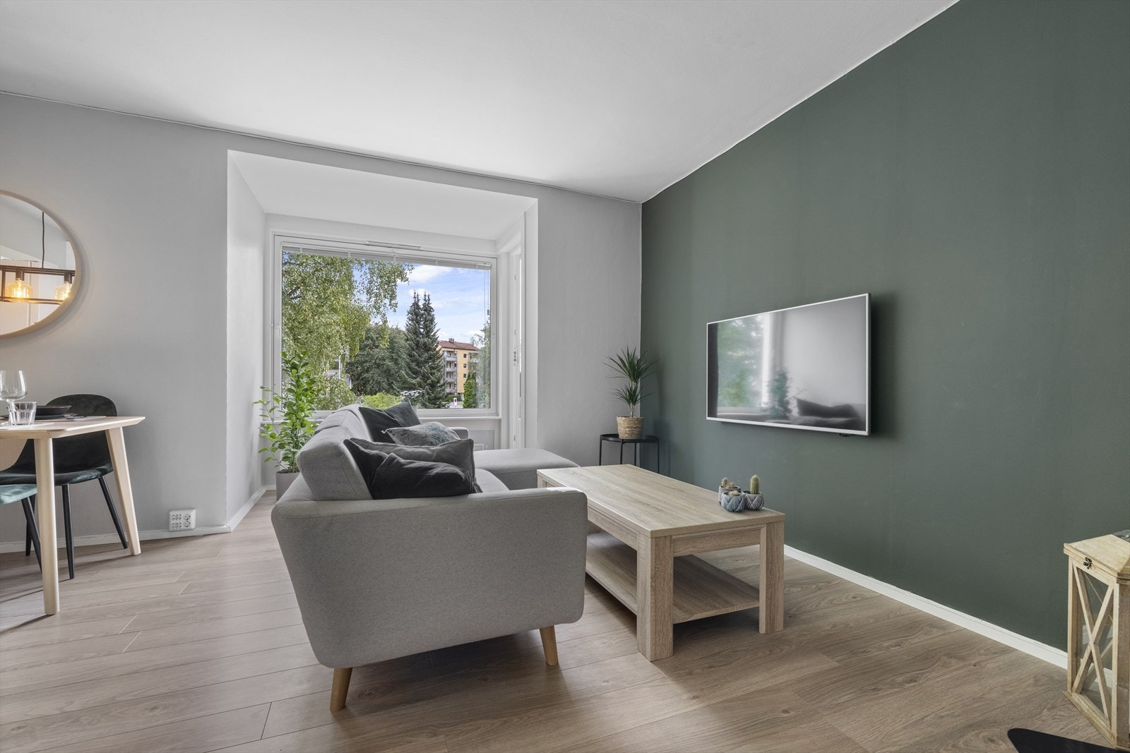 Fine fargevalg er gjennomgående. Galleribilde