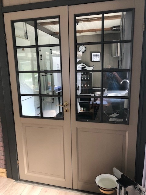 Flotte, doble dører inn til kjøkken Galleribilde