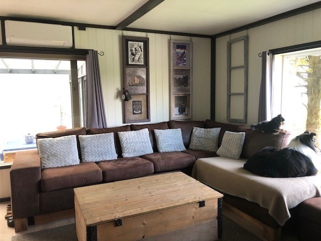 Stuen fremstår nå som mer moderne Galleribilde