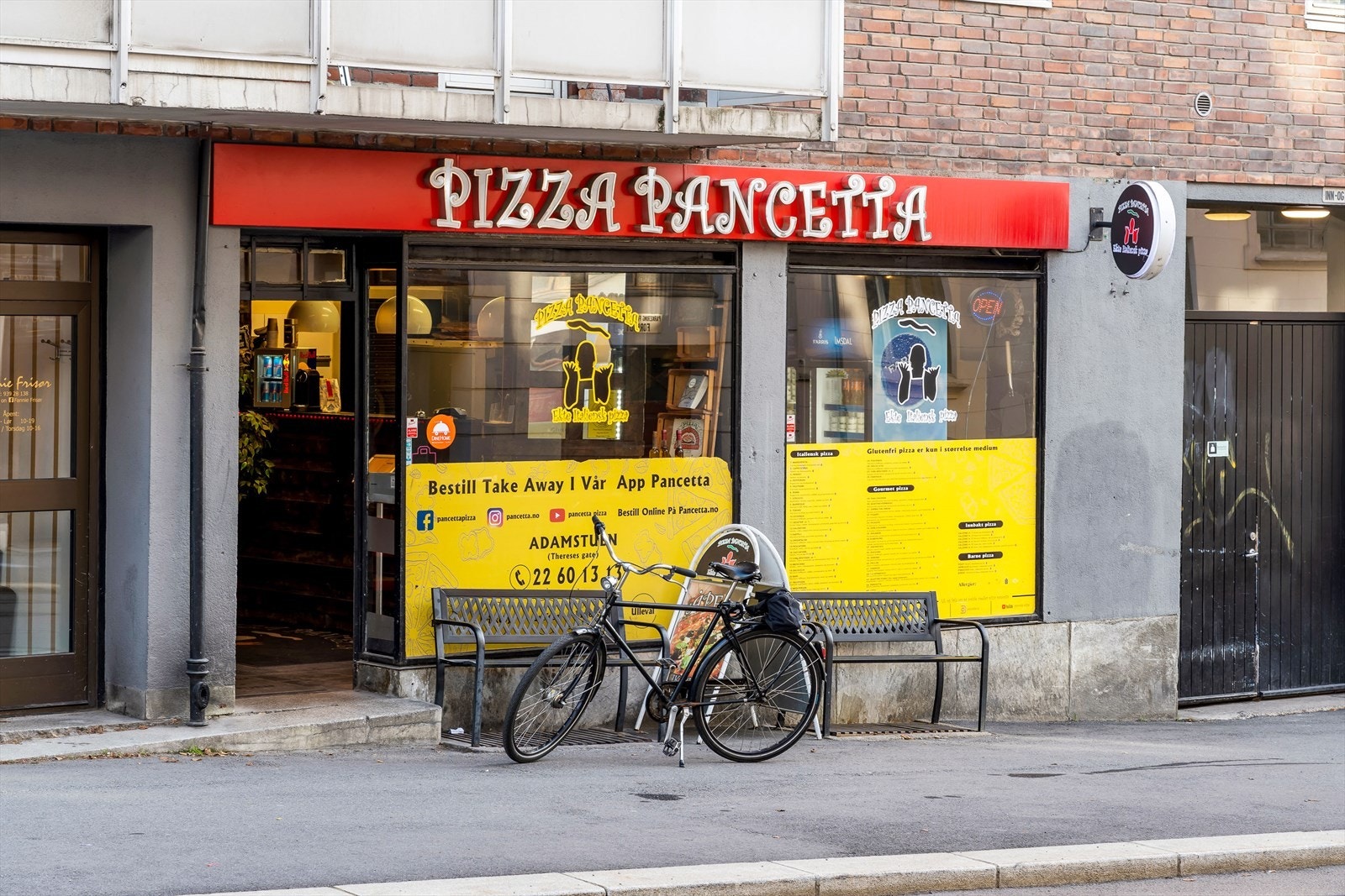 Pizza Pancetta - Adamstuen Galleribilde