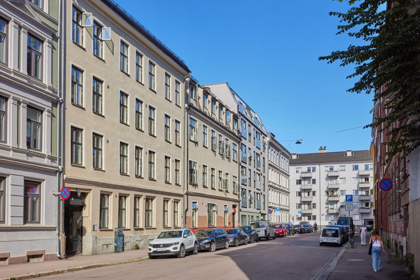 Hesselbergs gate 6B ligger i en blindgate på øvre Grünerløkka. Galleribilde