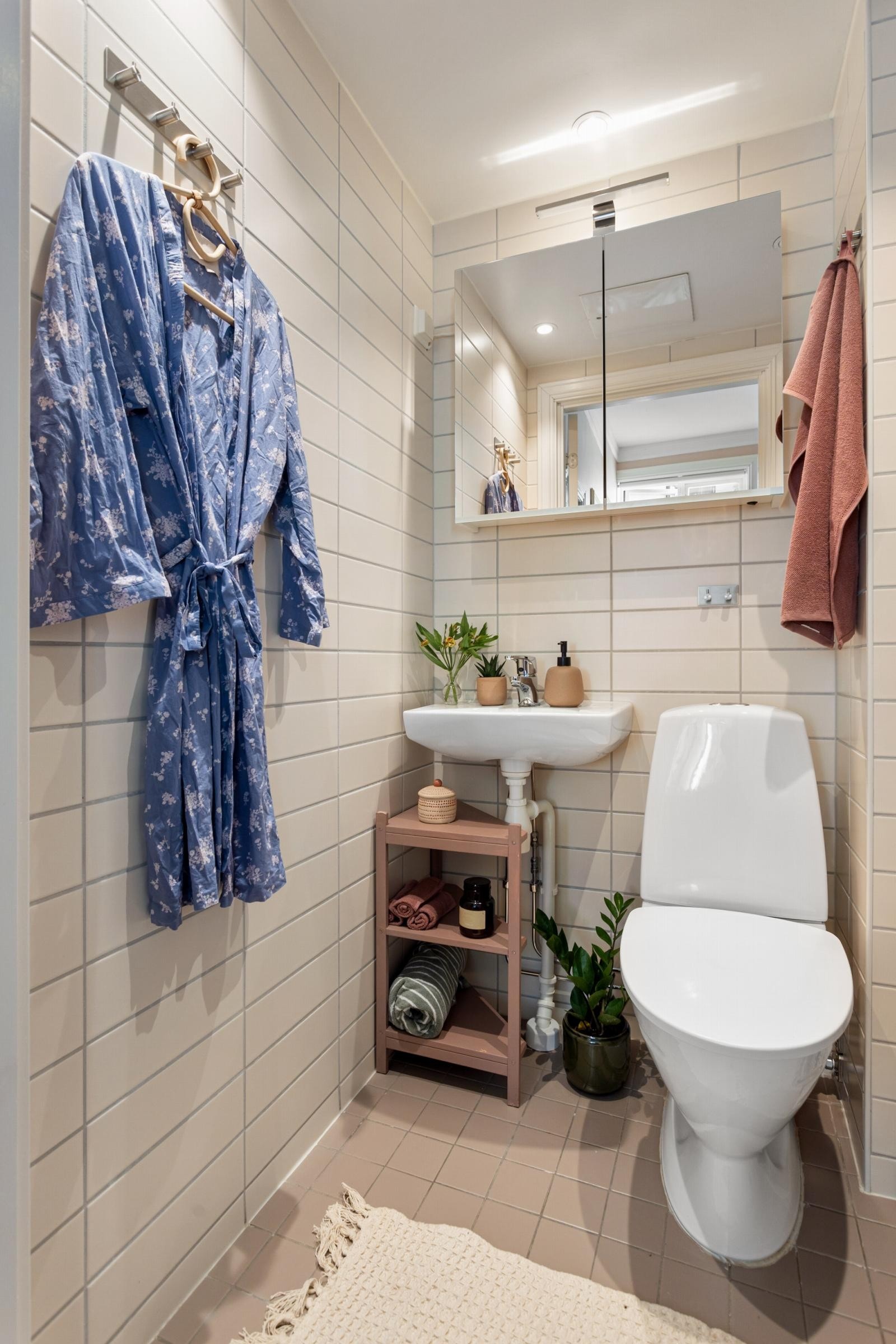 Pent bad oppusset i regi av Borettslaget i 2007. Galleribilde