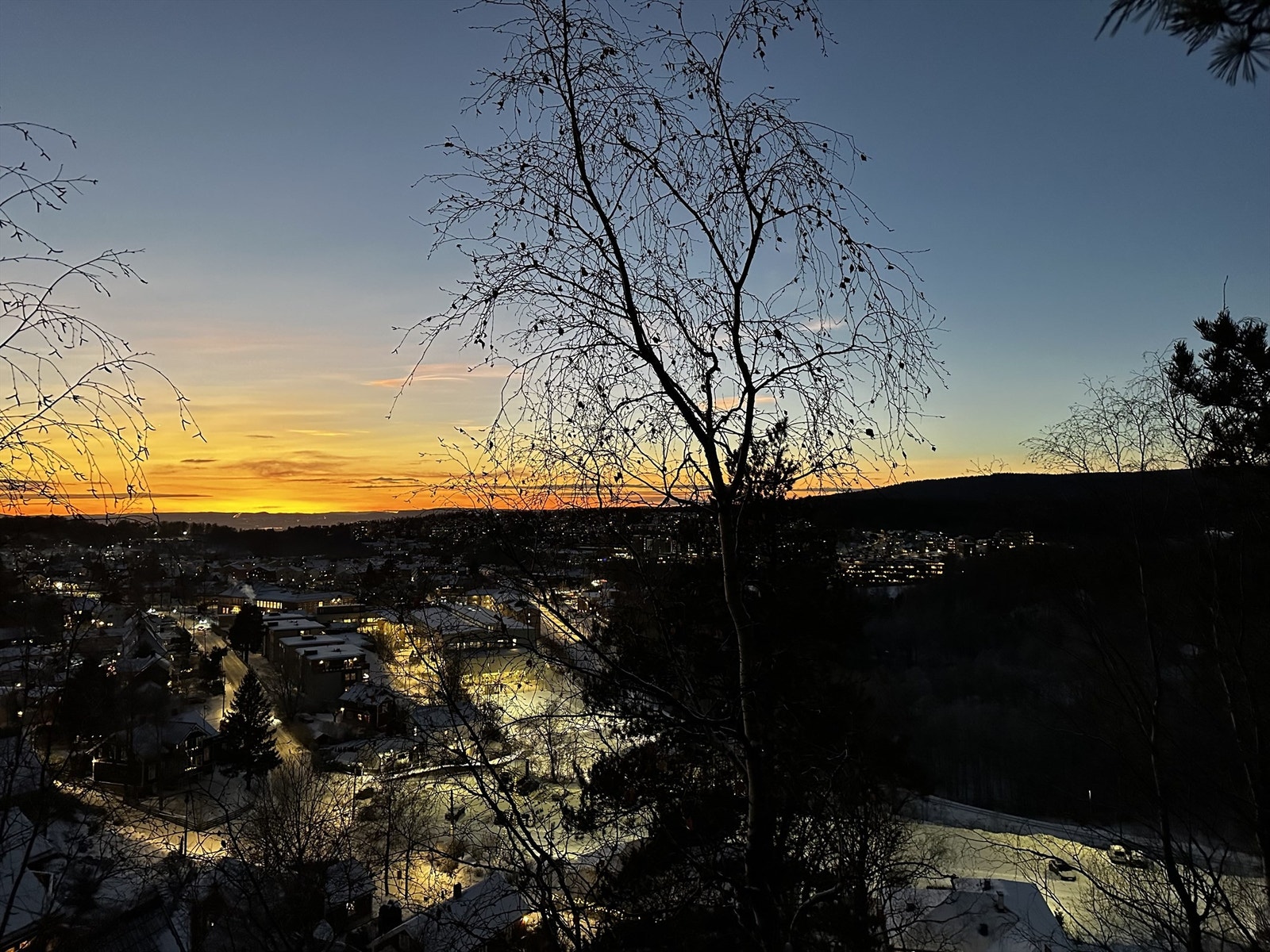 Utsikt fra tomten mot sydvest - selgers bilde Galleribilde