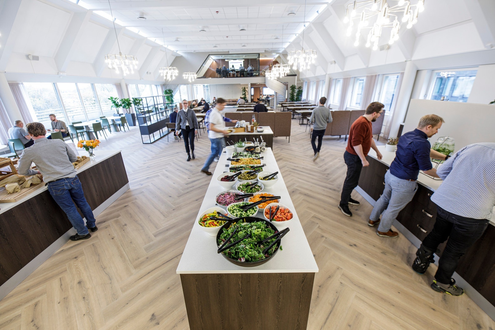 Meget godt utvalg av sunn og variert mat hver dag Galleribilde