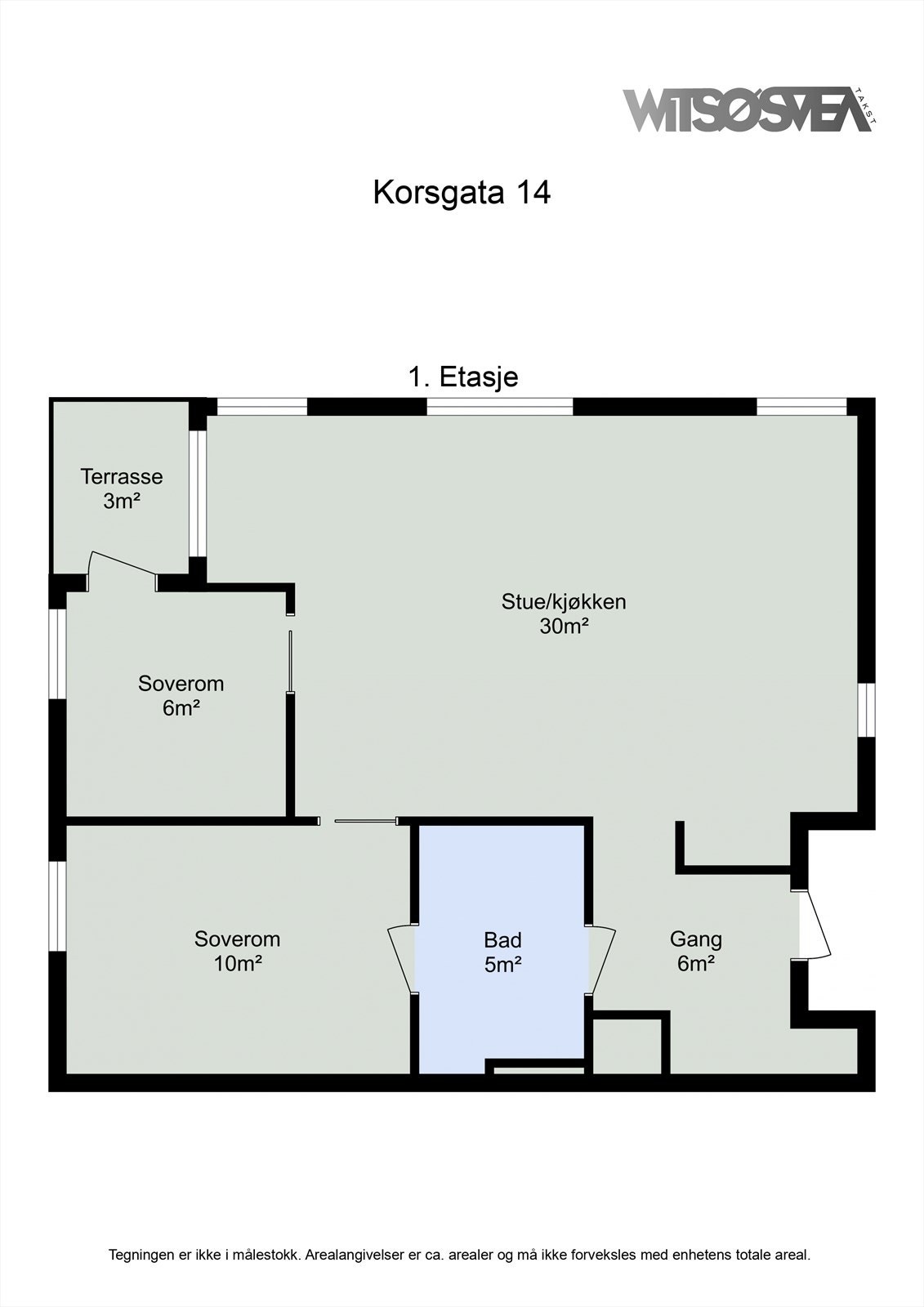 Planskisse. Velkommen på visning! Galleribilde