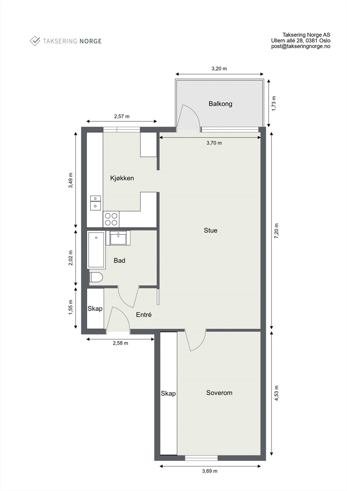 Plantegning - 2.etasje Galleribilde