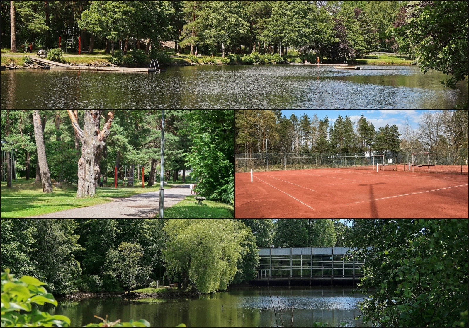 Friluftsområder blant annet i Frodeåsen og ved Messeområdet. Galleribilde