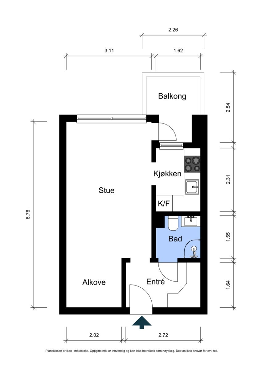 Planløsning. Galleribilde
