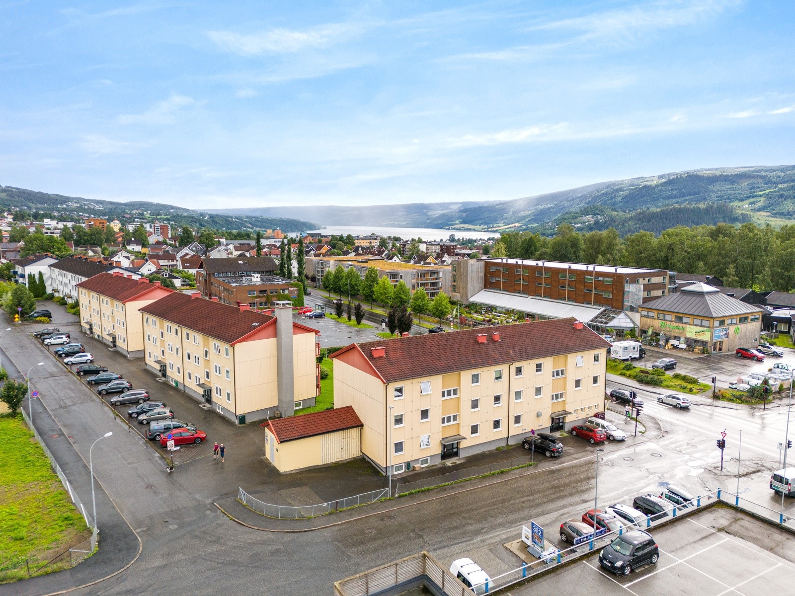Oversiktsbilde av nærområdet. Galleribilde