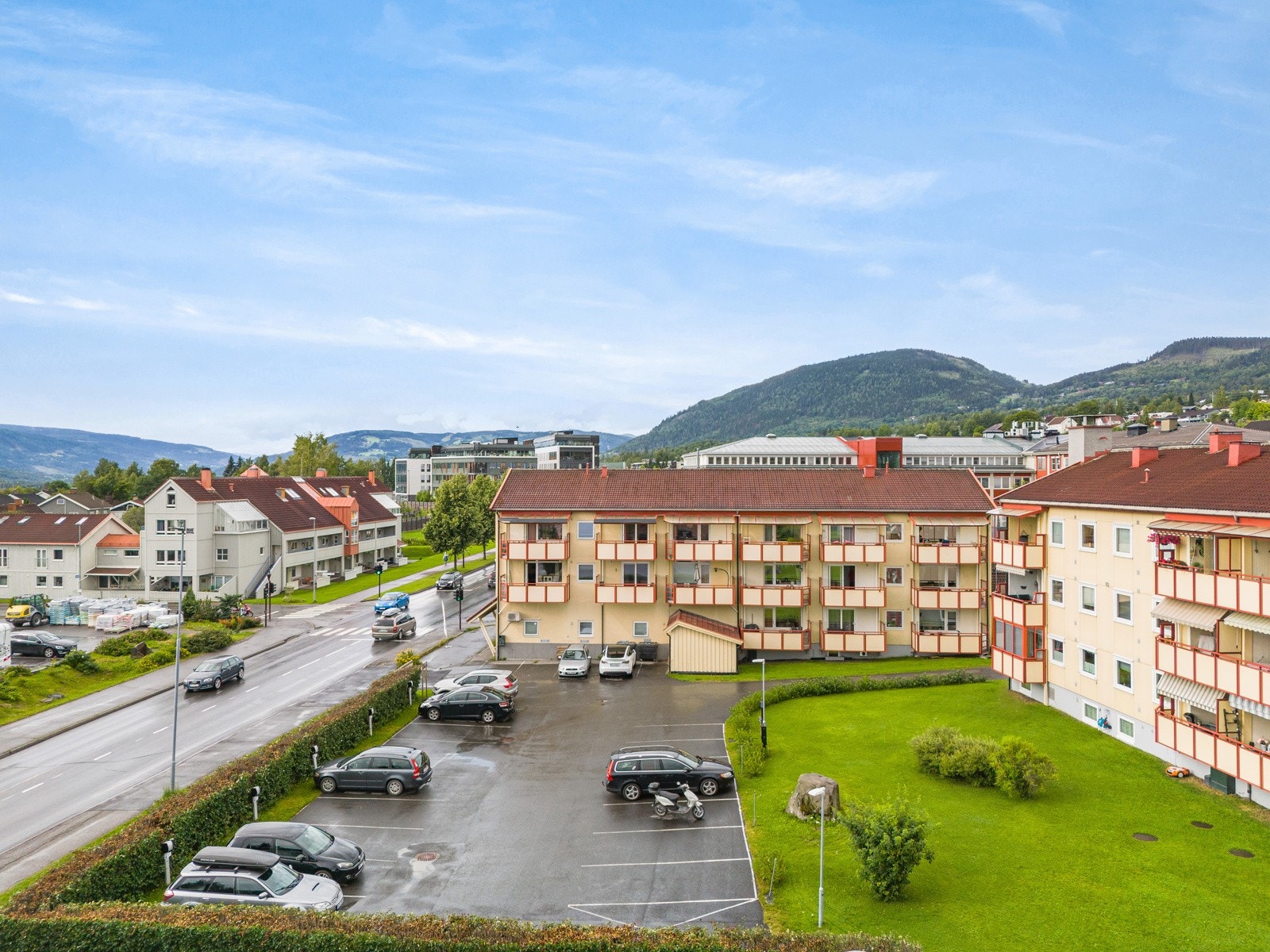 Dronefoto Galleribilde