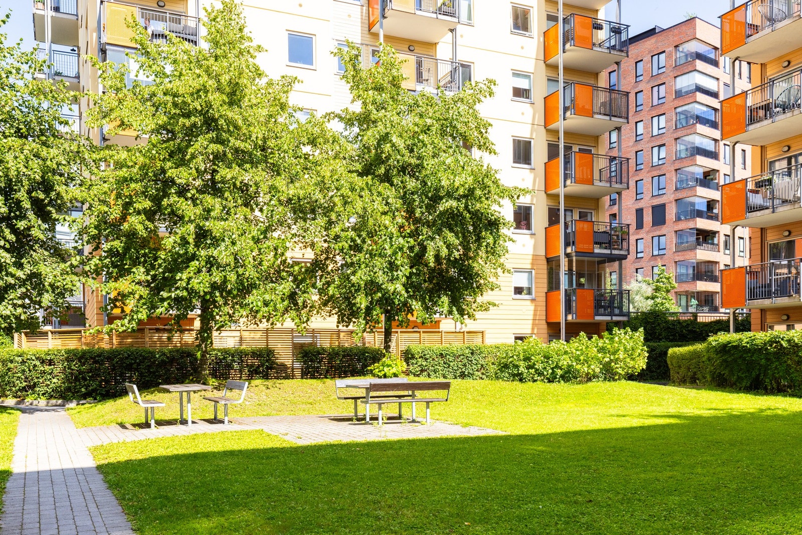 Leiligheten har en rolig og sentral beliggenhet. Galleribilde