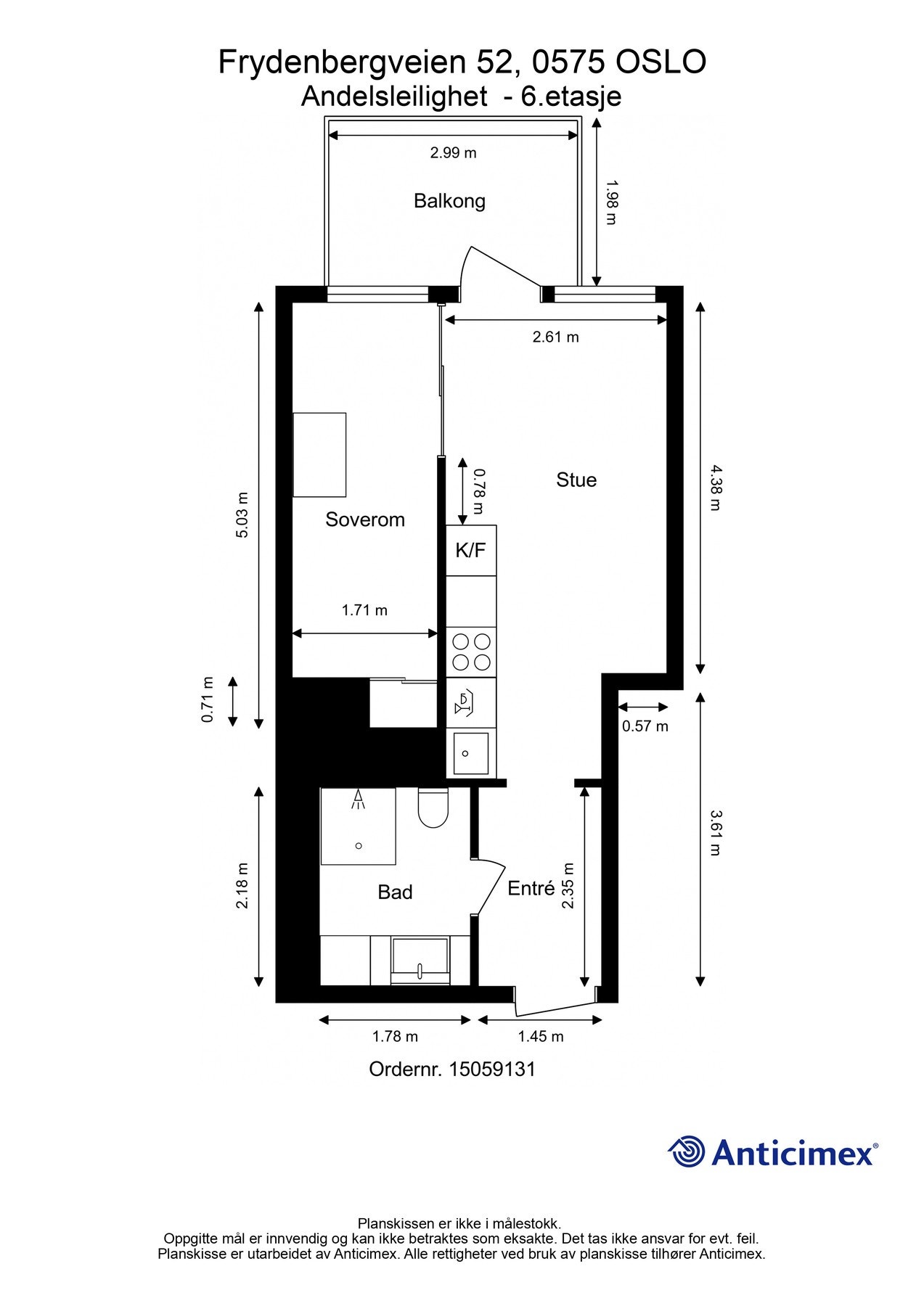 Planskisse Galleribilde