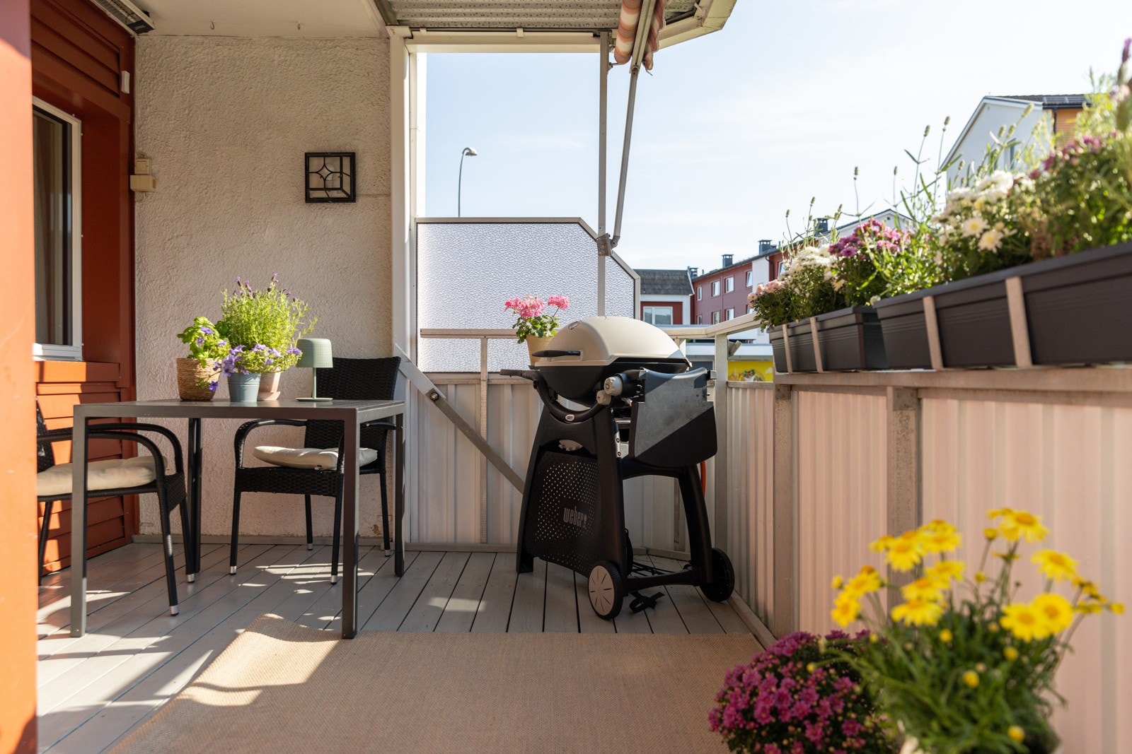 Både gass- og elektrisk grill er tillatt. Galleribilde