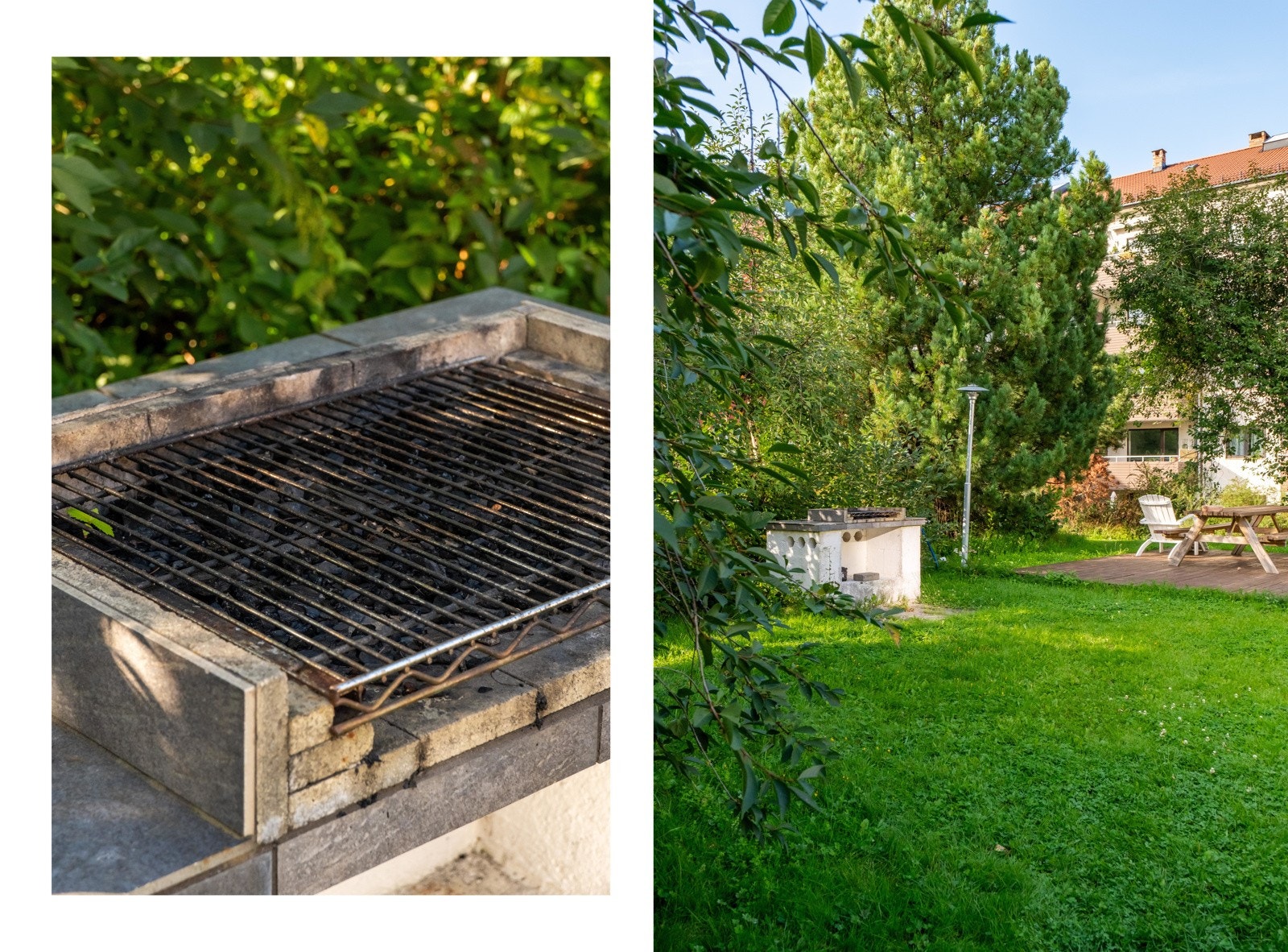 Det er også grill til felles bruk. Galleribilde