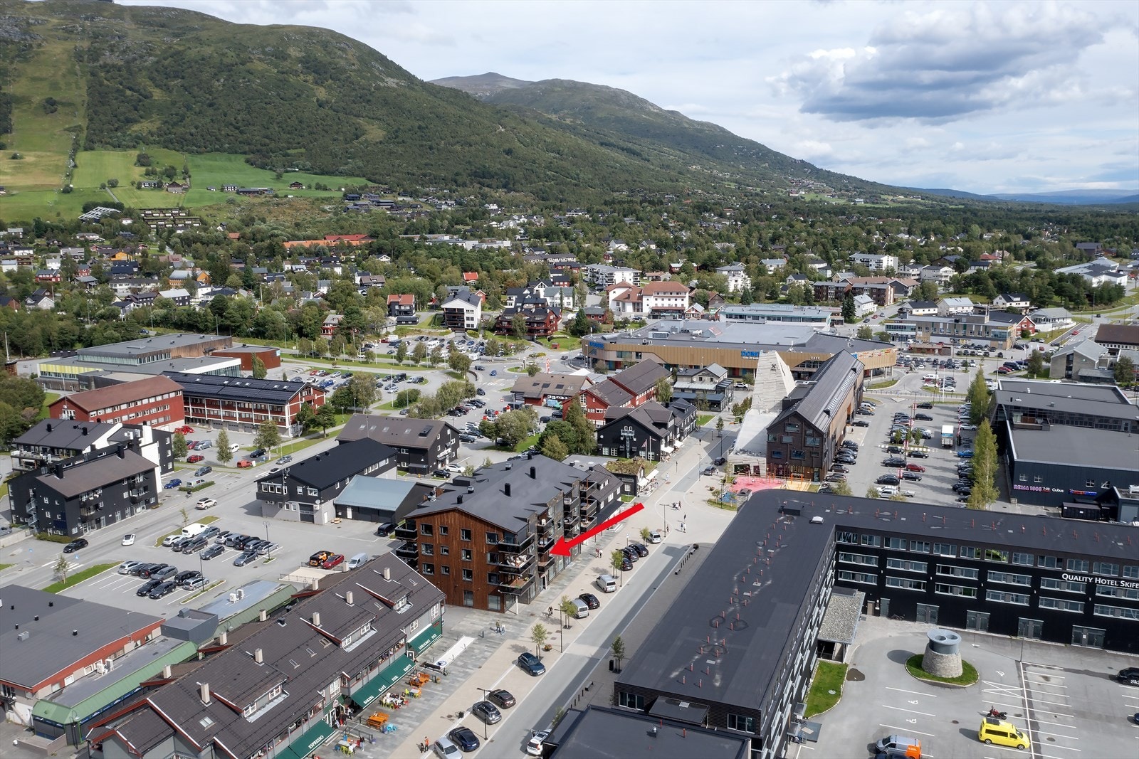 Oversiktsbilde med markering Galleribilde