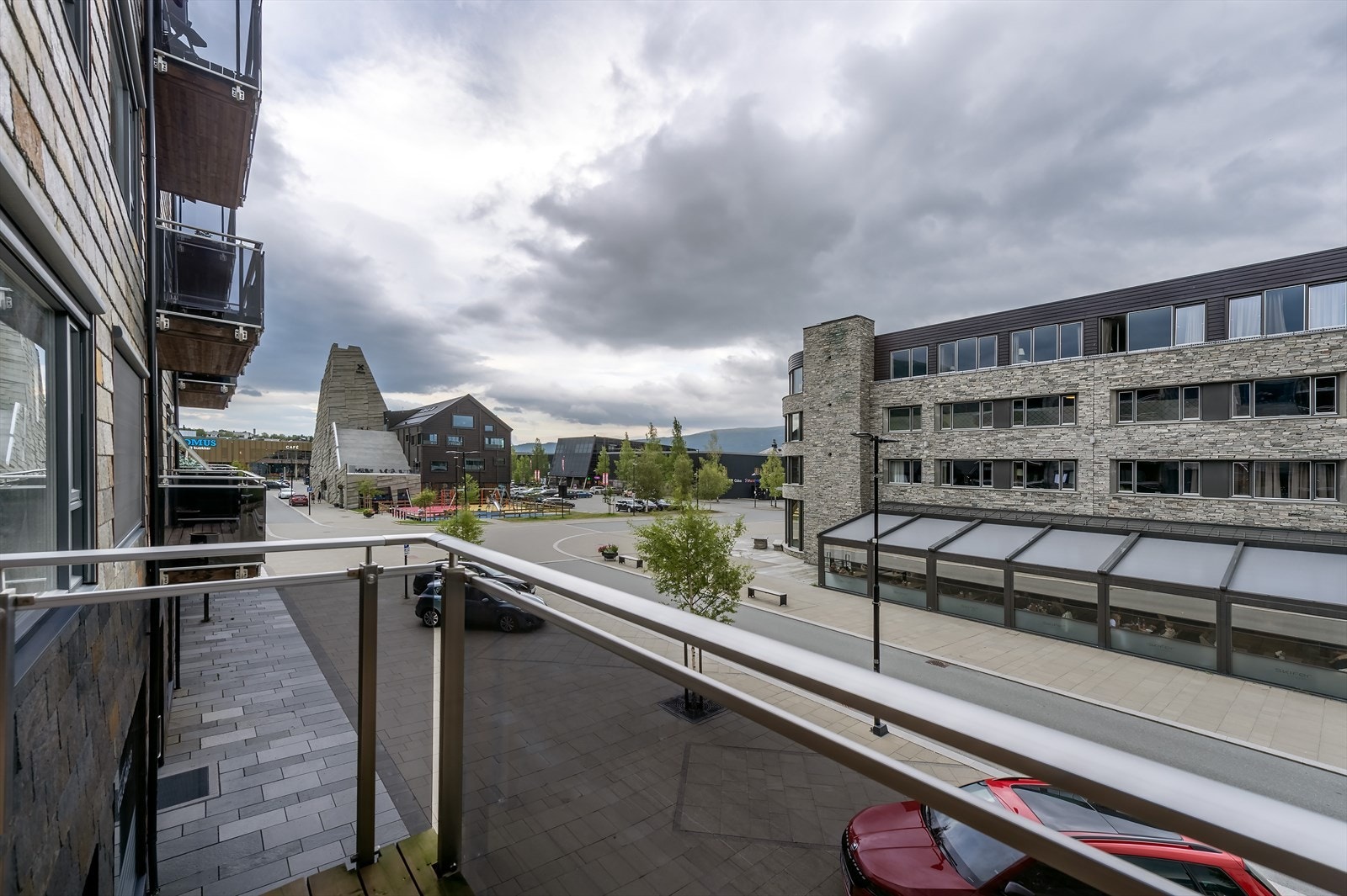 Takoverbygd veranda mot sørøst Galleribilde