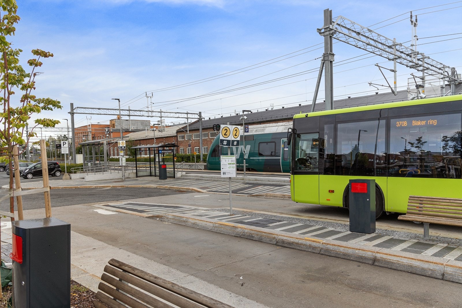 Sørumsand stasjon ligger i nærheten av eiendommen. Galleribilde