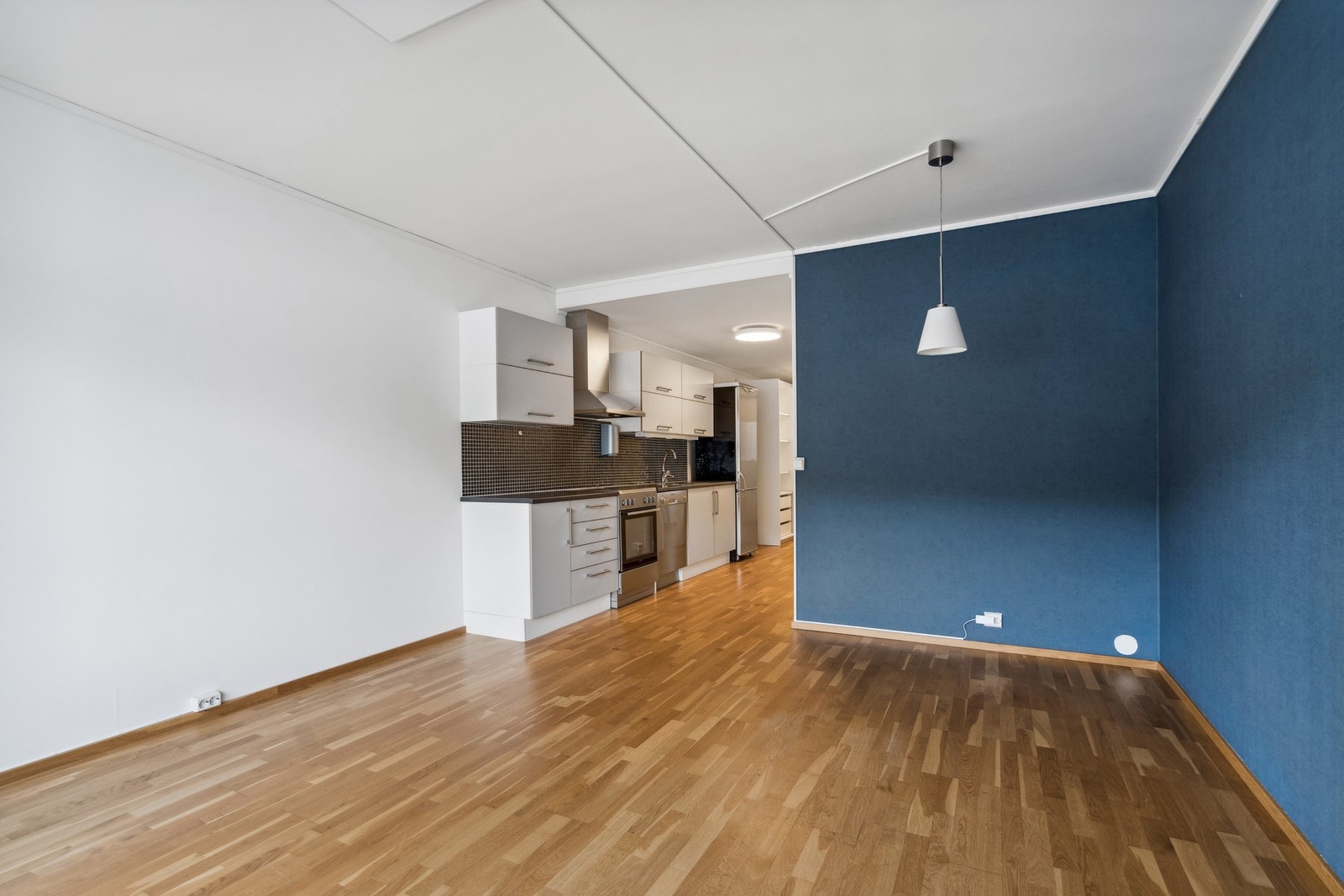 Stor stue med plass til spisebord Galleribilde