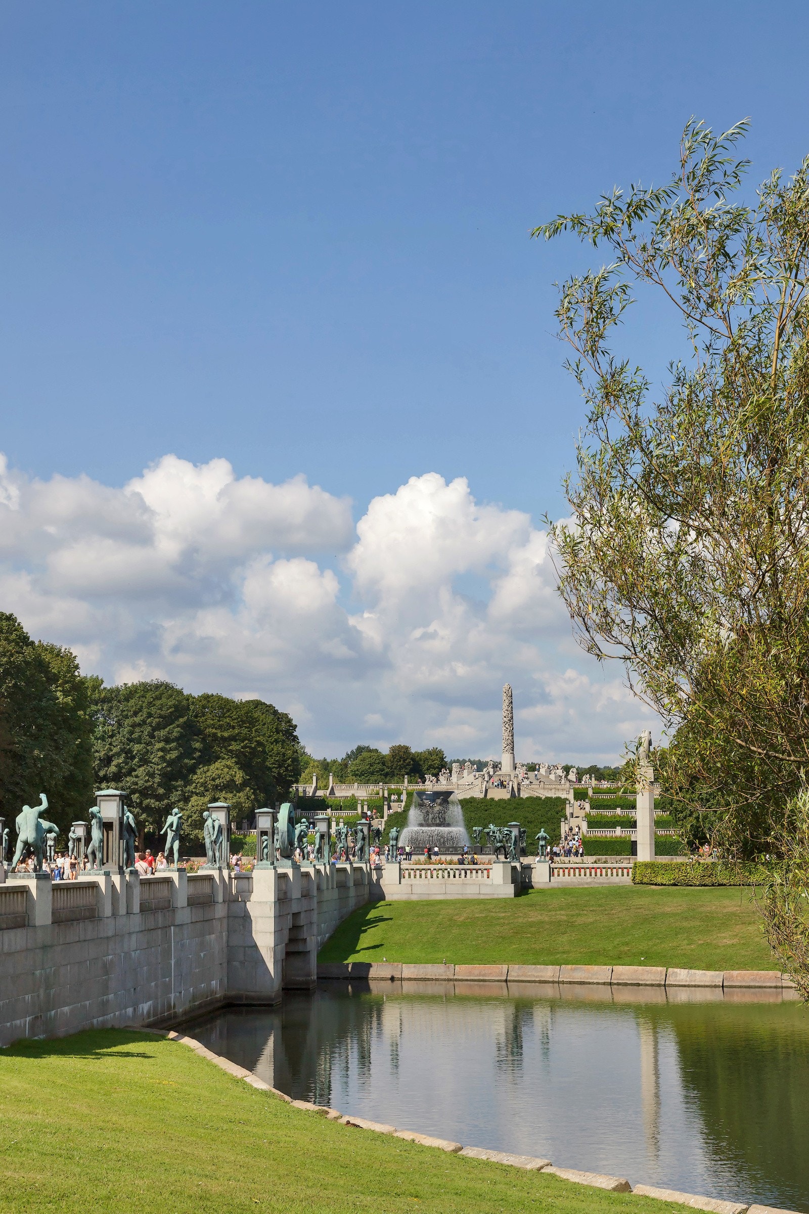 Frognerparken i umiddelbar nærhet. Galleribilde