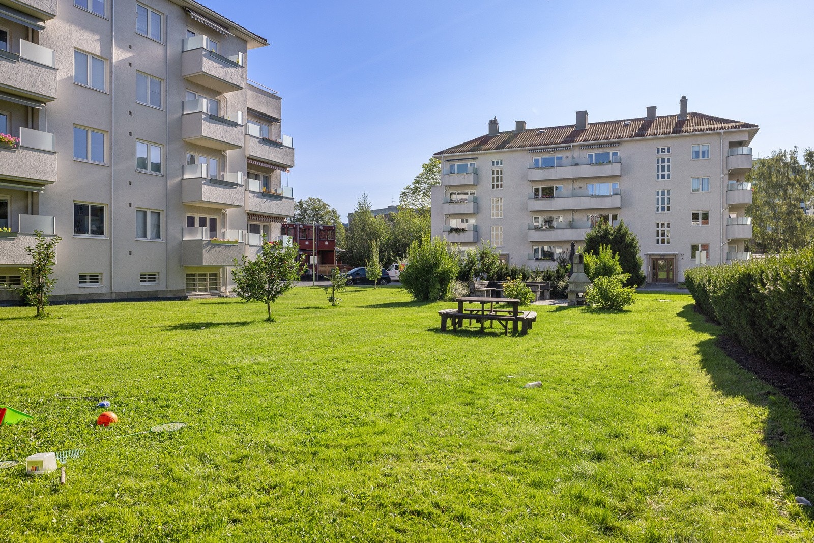 Grønn oase midt på Majorstuen. Galleribilde