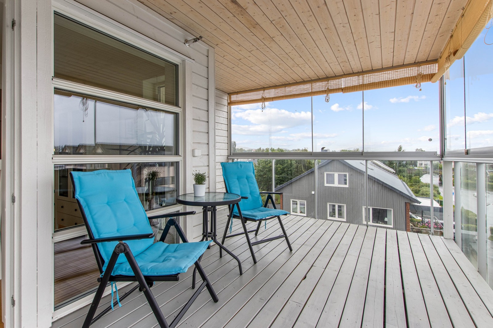 Leiligheten ligger sørvendt. Galleribilde