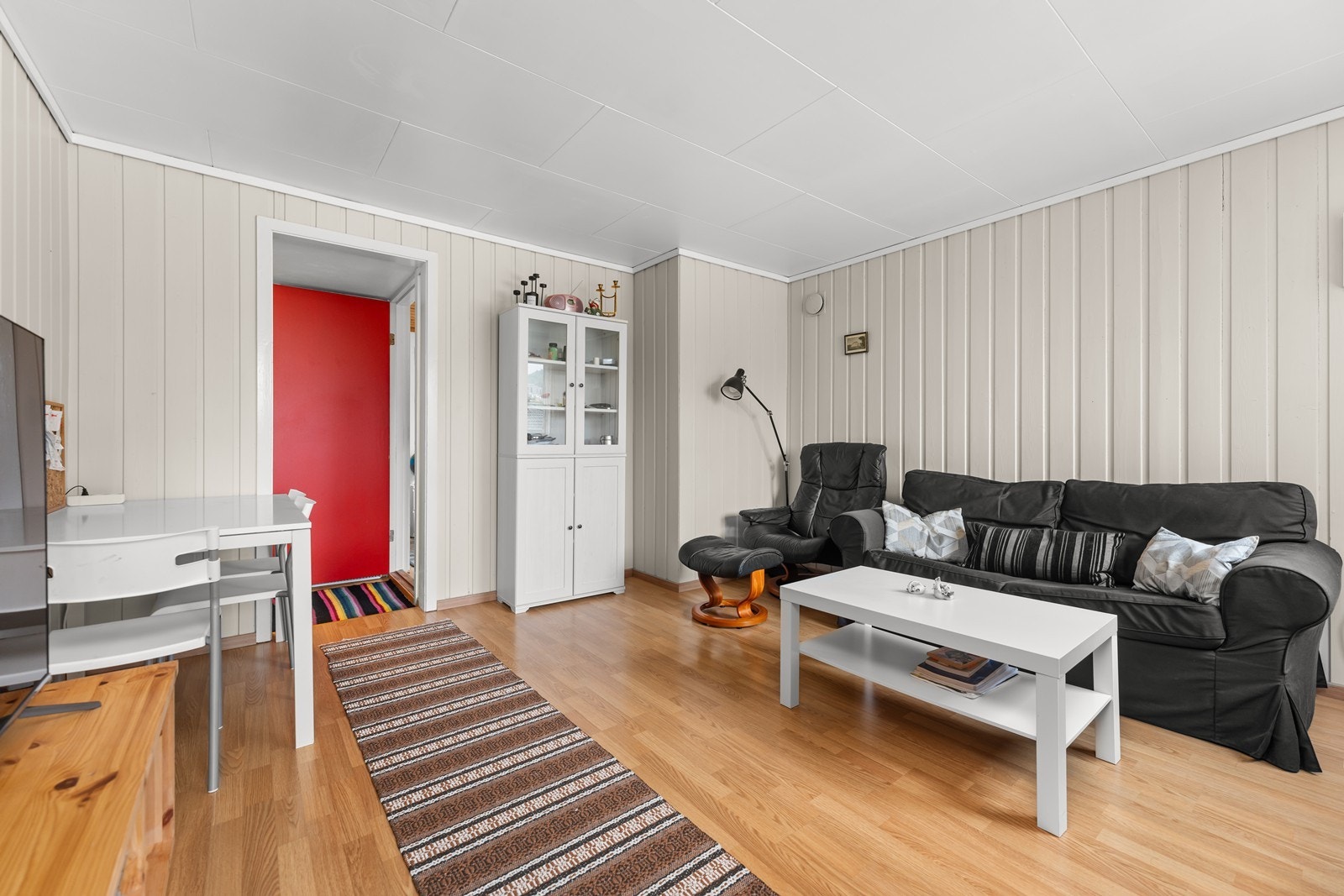 Stue i hybeldel. Galleribilde